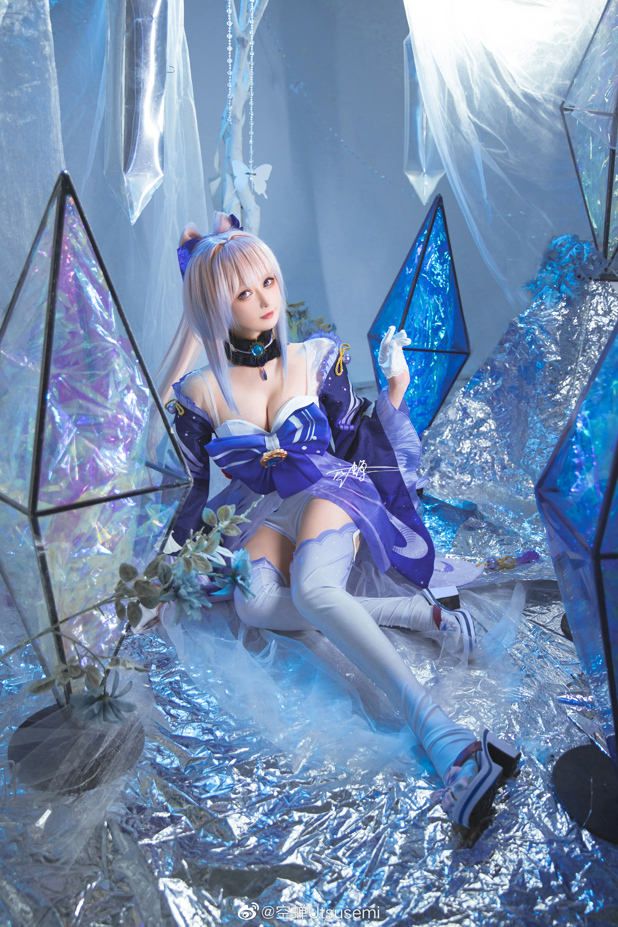 【COS】原神  珊瑚宫心海@空蝉Utsusemi COSPLAY-第9张