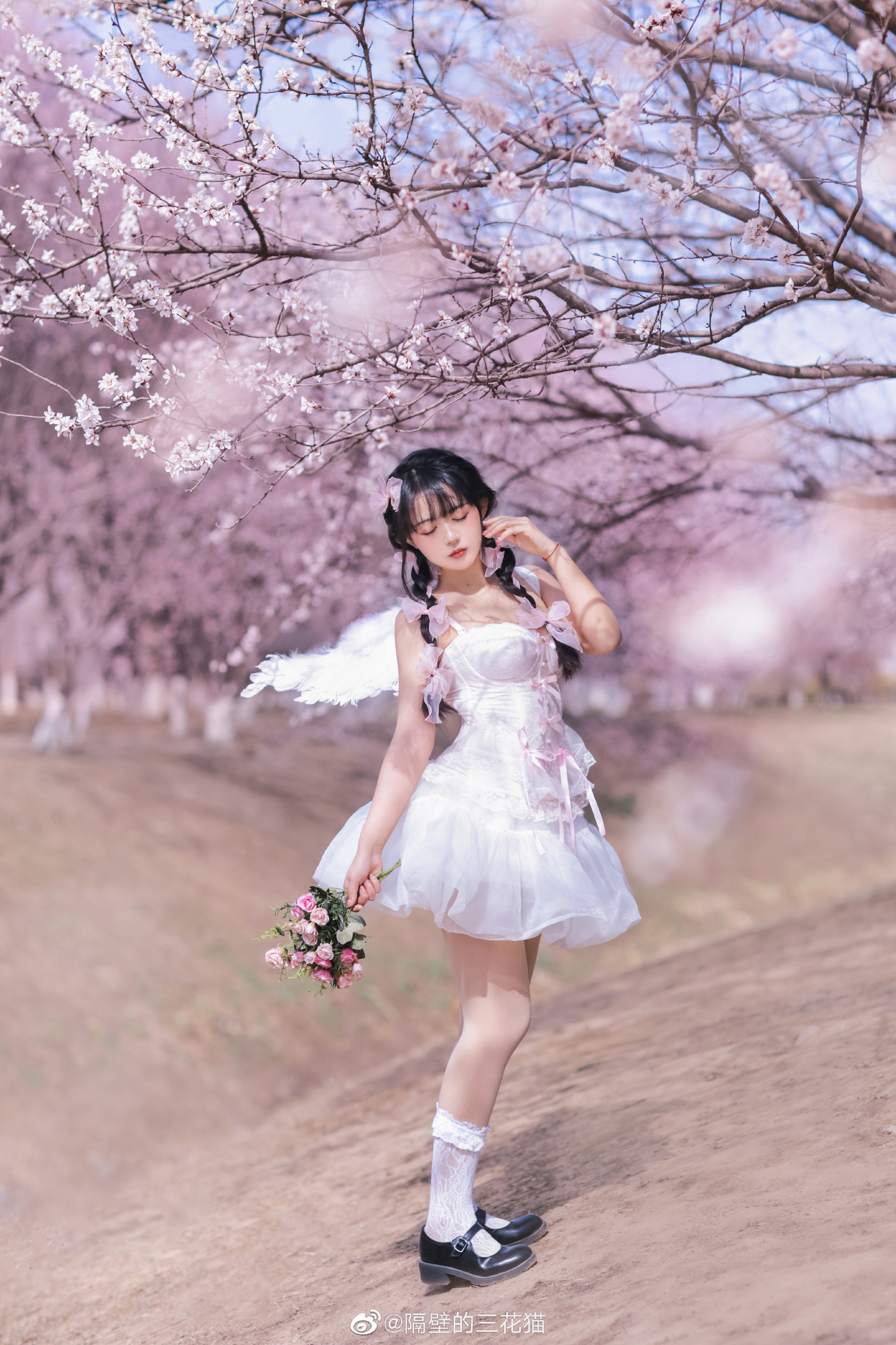 少女写真 日系写真 春天一起去看桃花吧...@黑猫猫OvO 摄影-第6张