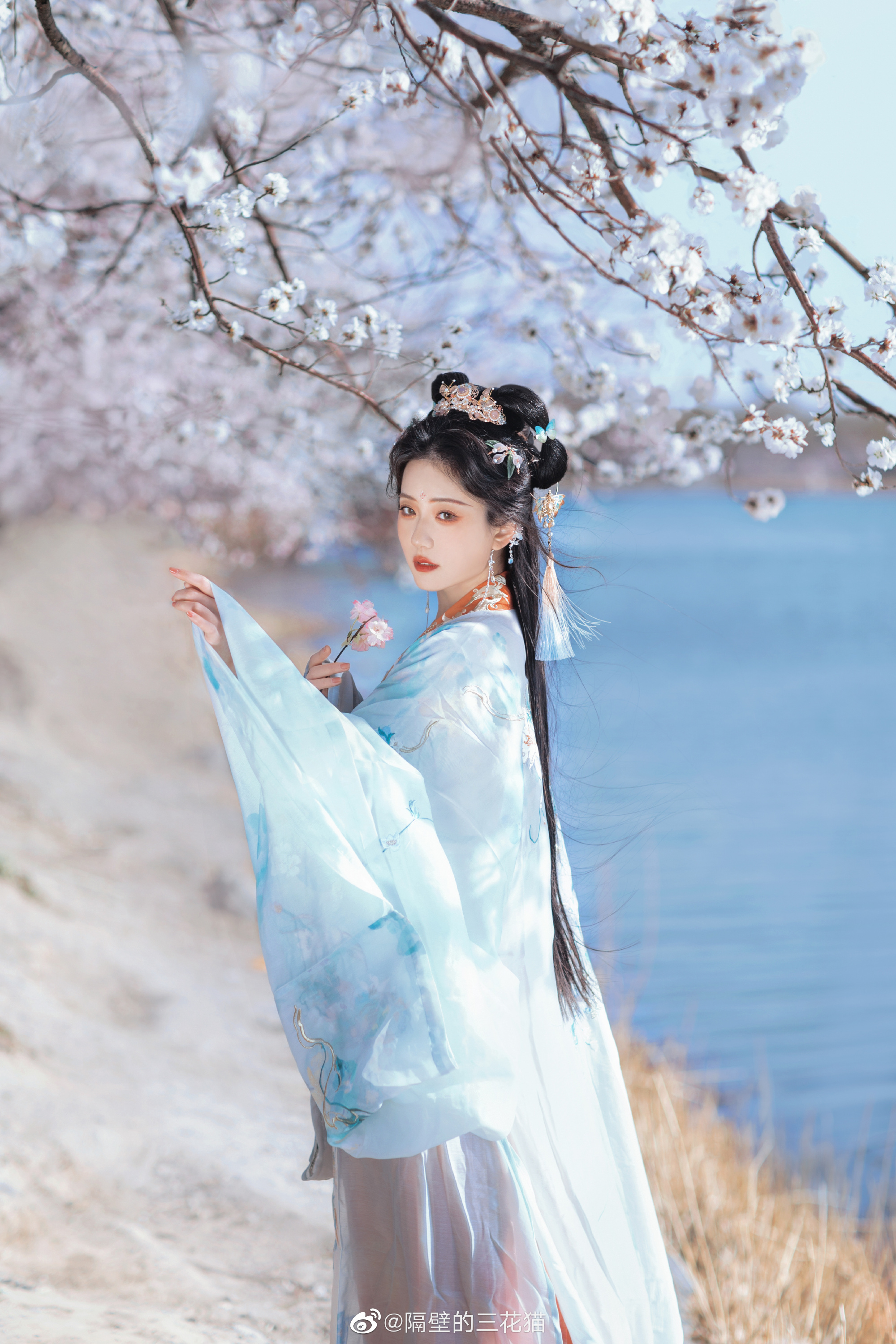 汉服 你是山川 河流 大海  我奔赴于你…@隔壁的三花猫 摄影-第13张