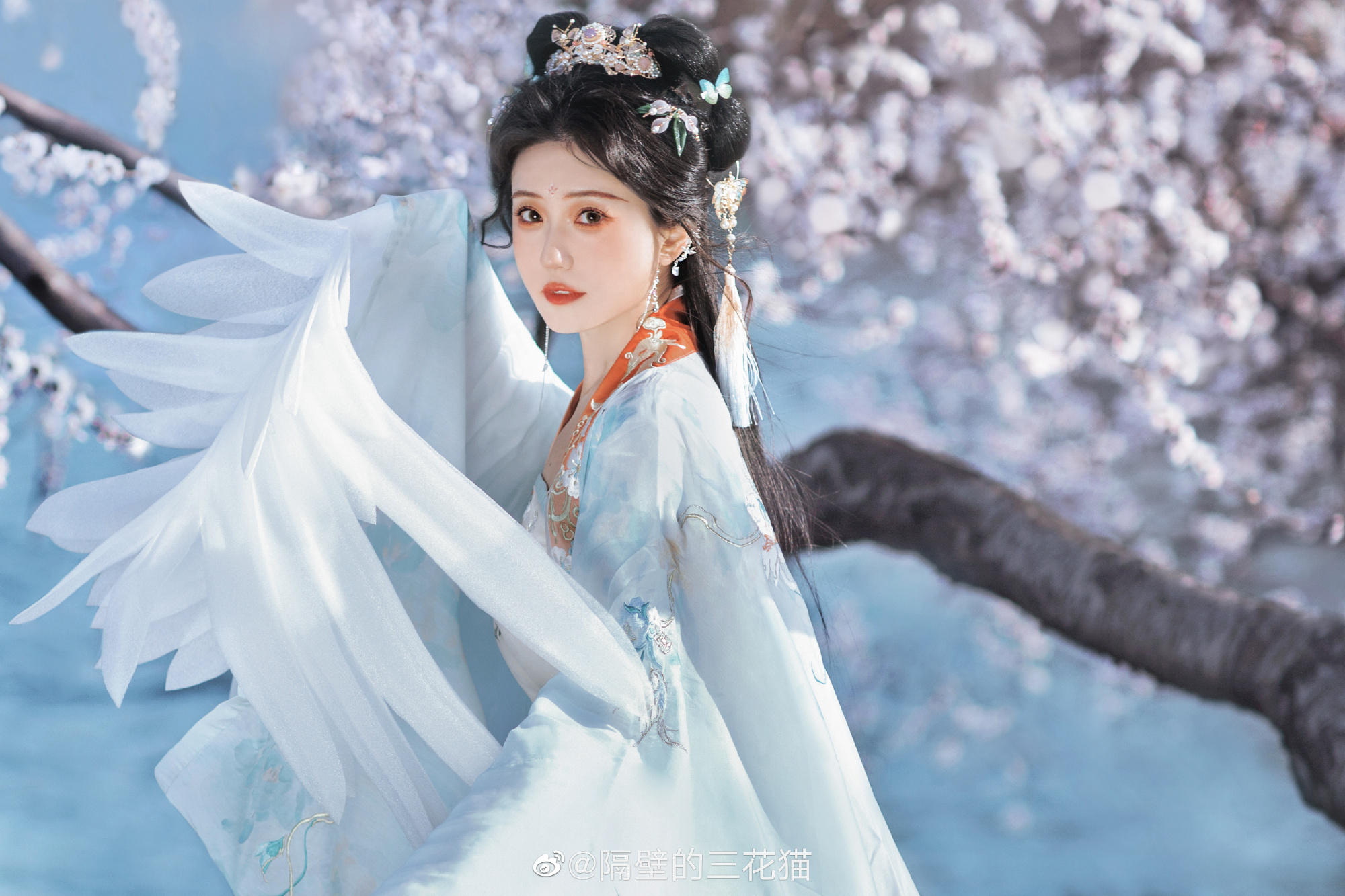 汉服 你是山川 河流 大海  我奔赴于你…@隔壁的三花猫 摄影-第9张