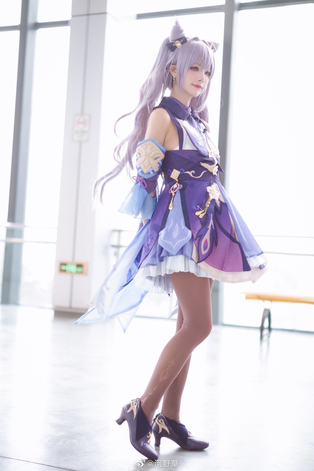 【COS】原神 刻晴@河野華 COSPLAY-第2张