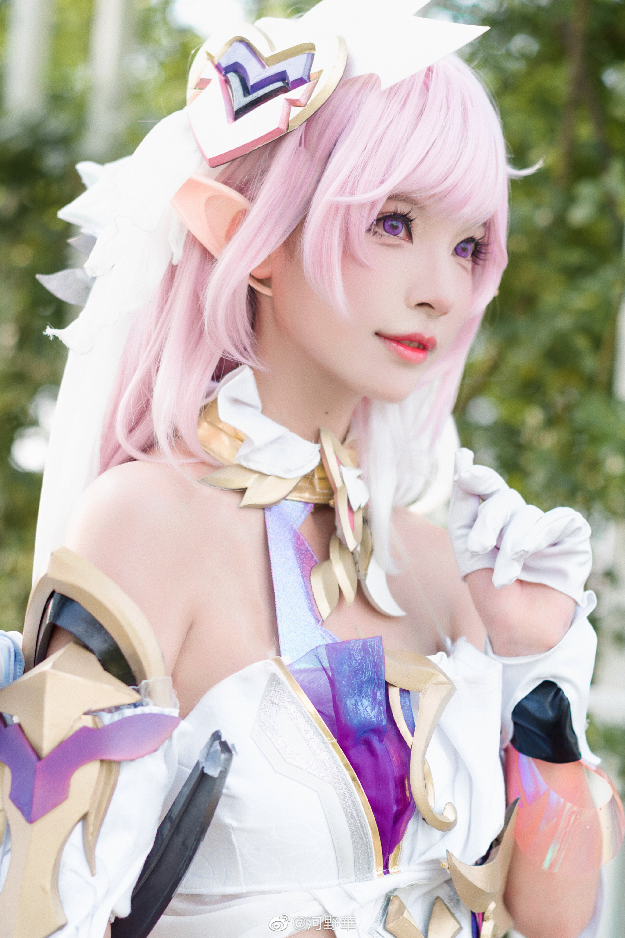 【COS】说起粉色头发的可爱女孩… 你一个会想到谁 崩坏3 爱莉希雅@河野華 COSPLAY-第4张