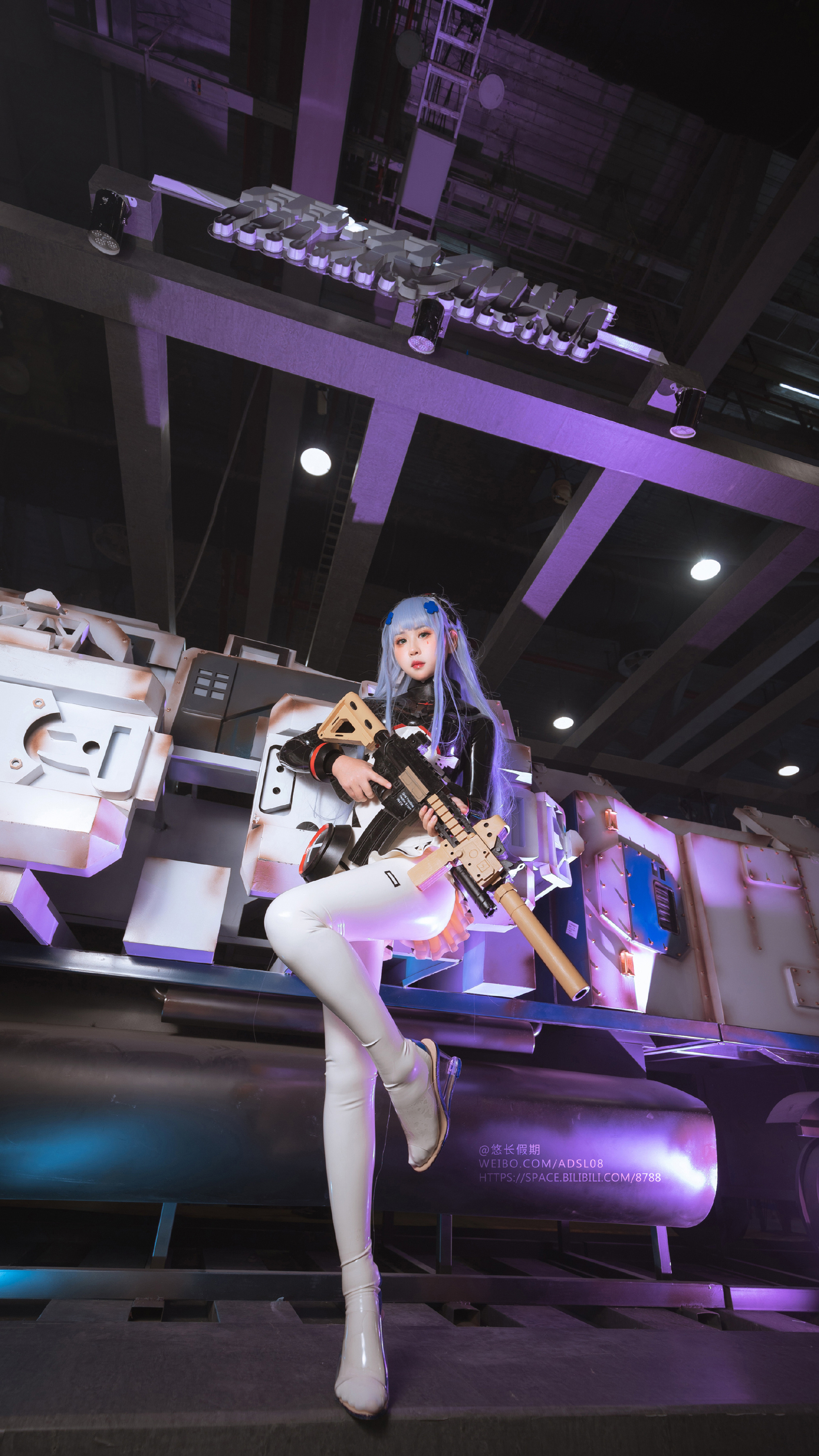 【COS】少女前线 HK416-子夜福音 CN:@萌芽儿o0 COSPLAY-第1张