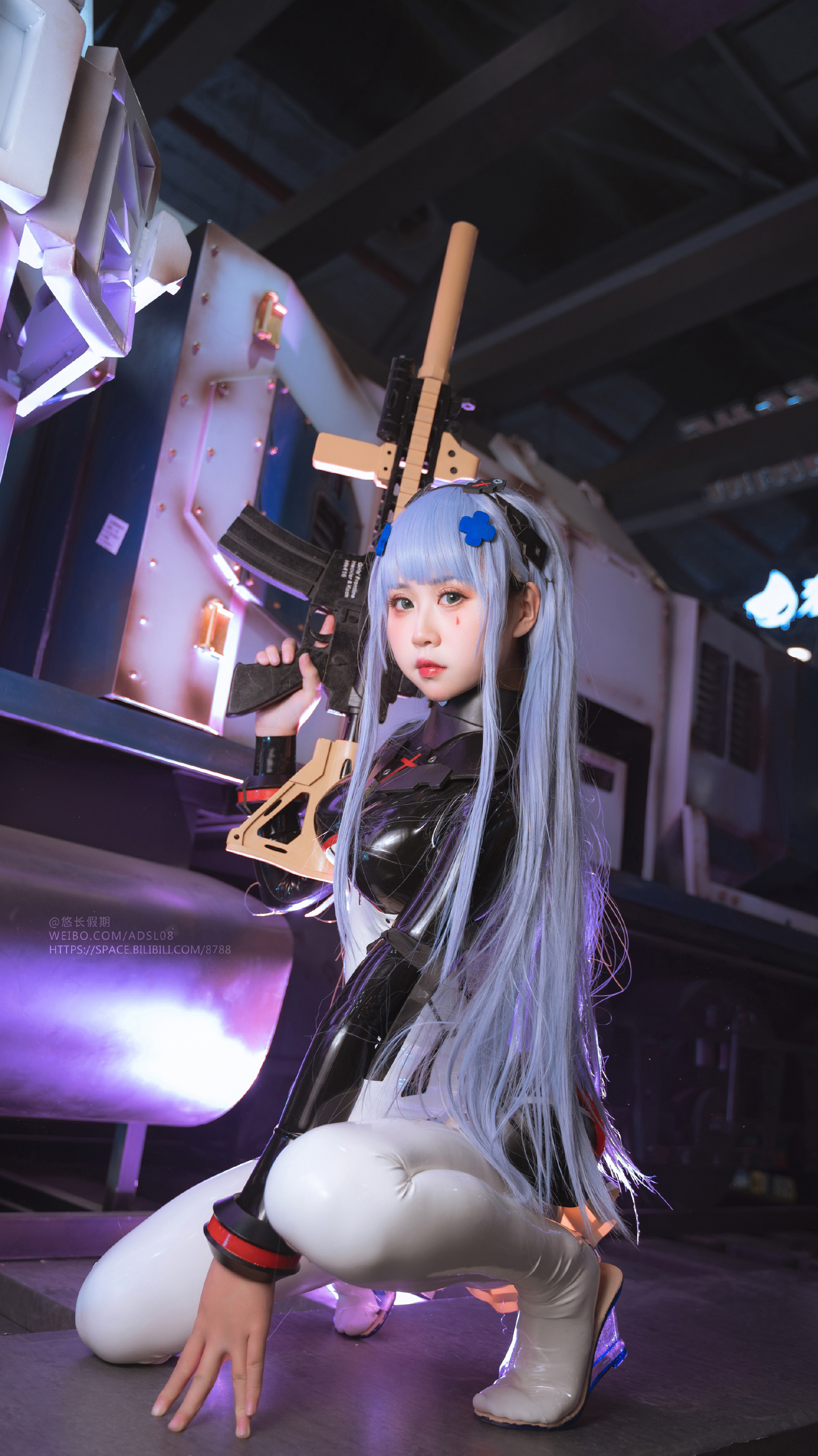 【COS】少女前线 HK416-子夜福音 CN:@萌芽儿o0 COSPLAY-第14张