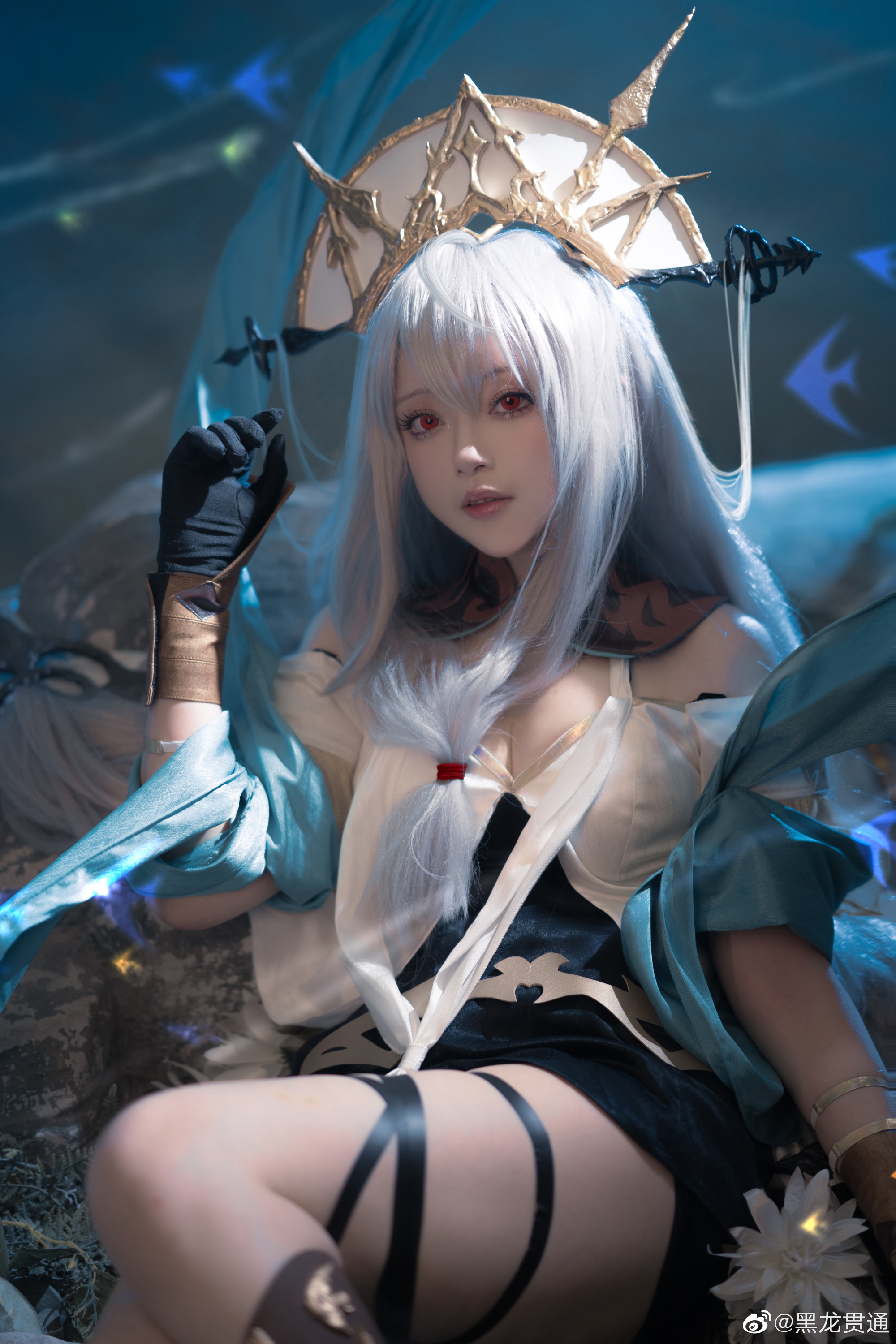 【COS】明日方舟  升华 浊心斯卡蒂@黑龙贯通 COSPLAY-第4张