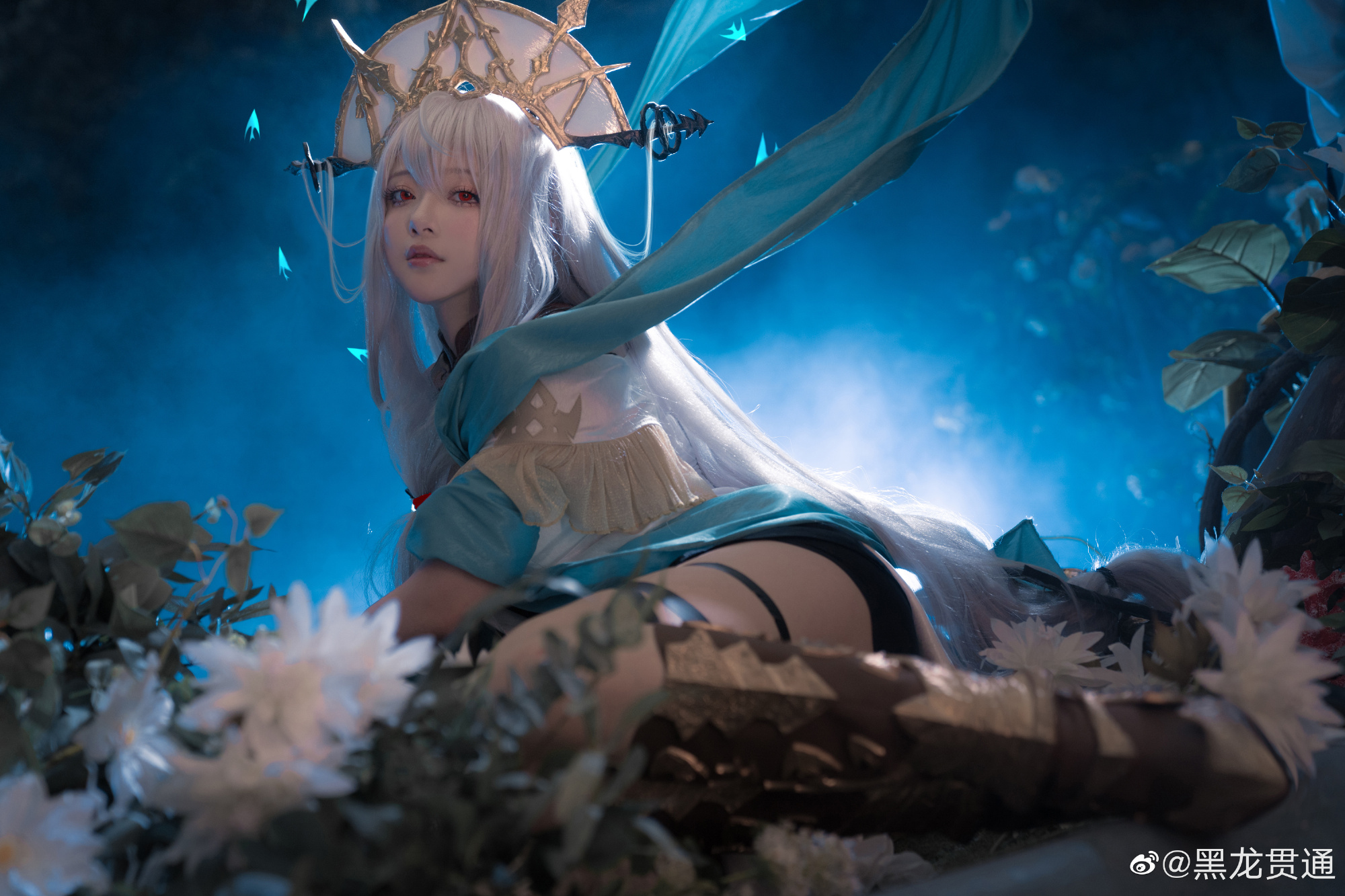 【COS】明日方舟  升华 浊心斯卡蒂@黑龙贯通 COSPLAY-第11张