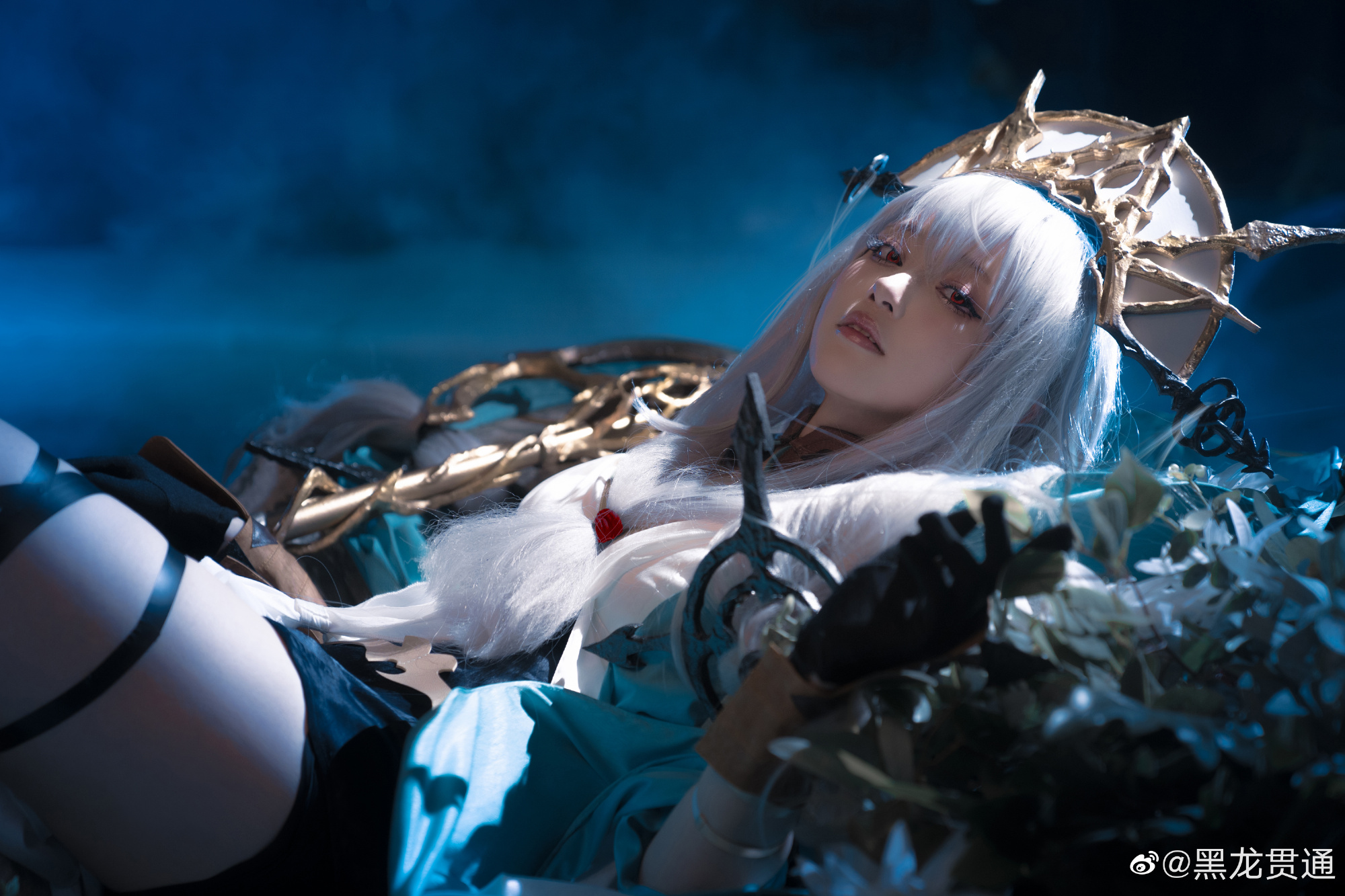 【COS】明日方舟  升华 浊心斯卡蒂@黑龙贯通 COSPLAY-第8张