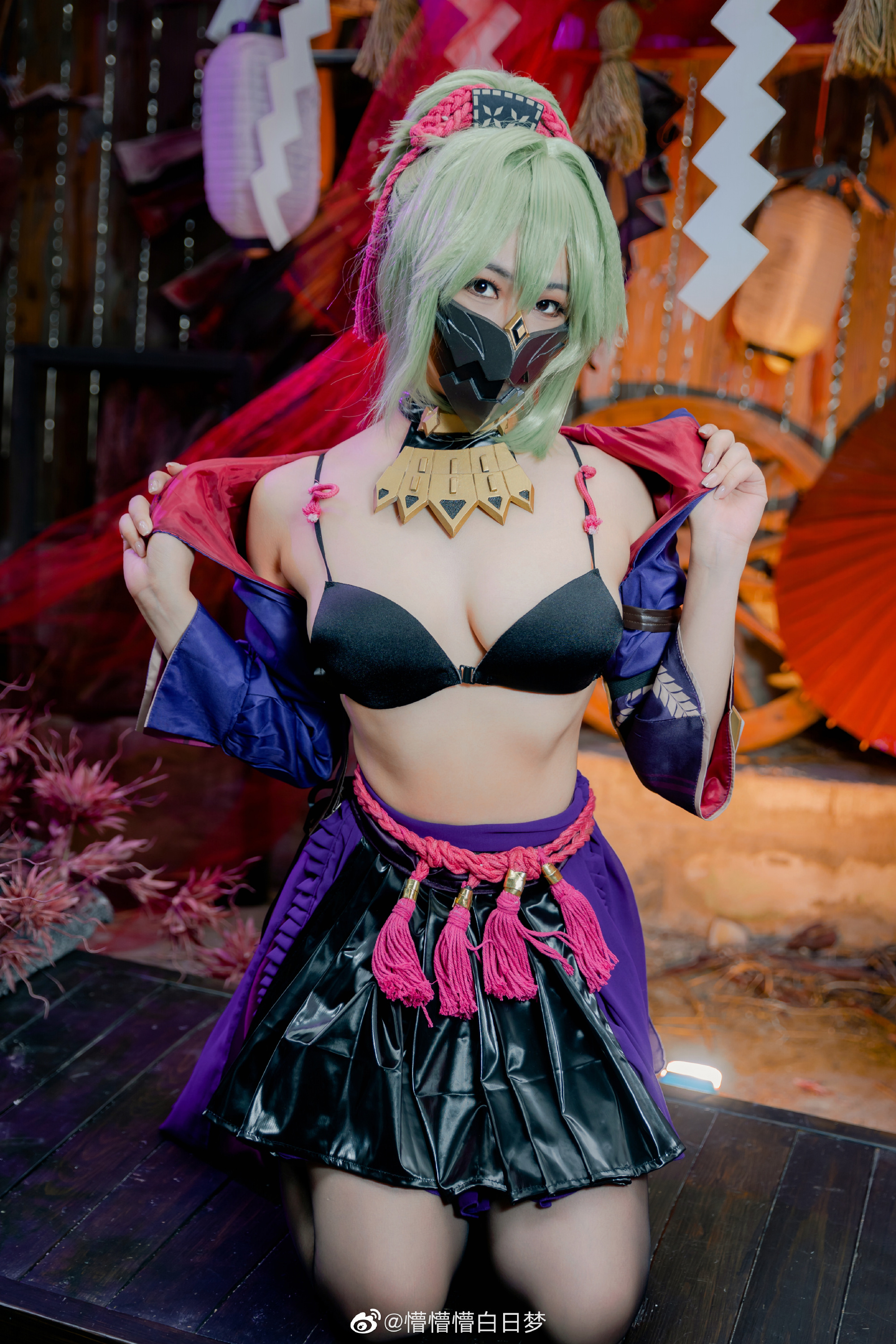 有麻烦事要处理的话，直接告诉我就好，我来摆平！ 原神 久岐忍@懵懵懵白日梦 COSPLAY-第7张