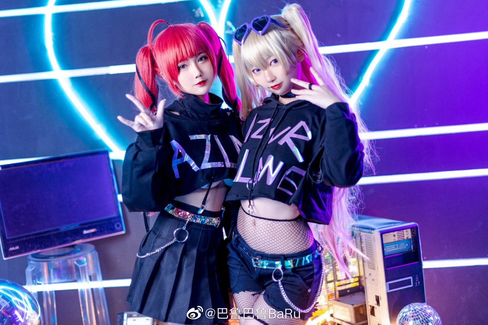 【COS】碧蓝航线 圣地亚哥@巴鲁巴鲁BaRu  贝奇@佐琪saki COSPLAY-第6张