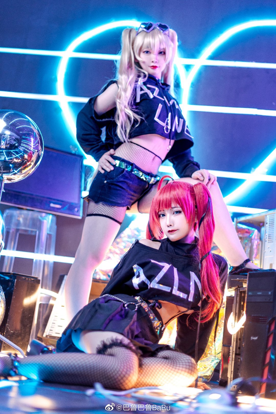 【COS】碧蓝航线 圣地亚哥@巴鲁巴鲁BaRu  贝奇@佐琪saki COSPLAY-第3张