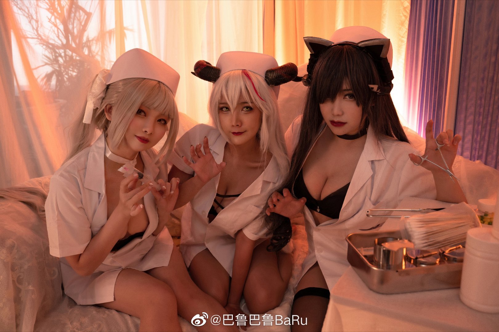 【COS】心里有鬼，每天都是万圣节? 碧蓝航线 奥古斯特·冯·帕塞瓦尔@巴鲁巴鲁BaRu COSPLAY-第11张
