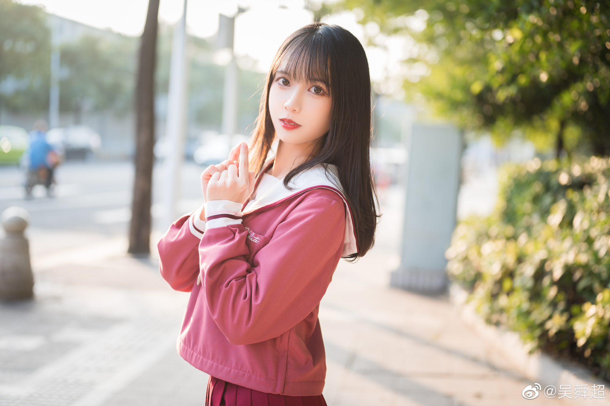 图片[1]-萤火虫动漫游戏嘉年华 jk制服装@挽希--米哈社