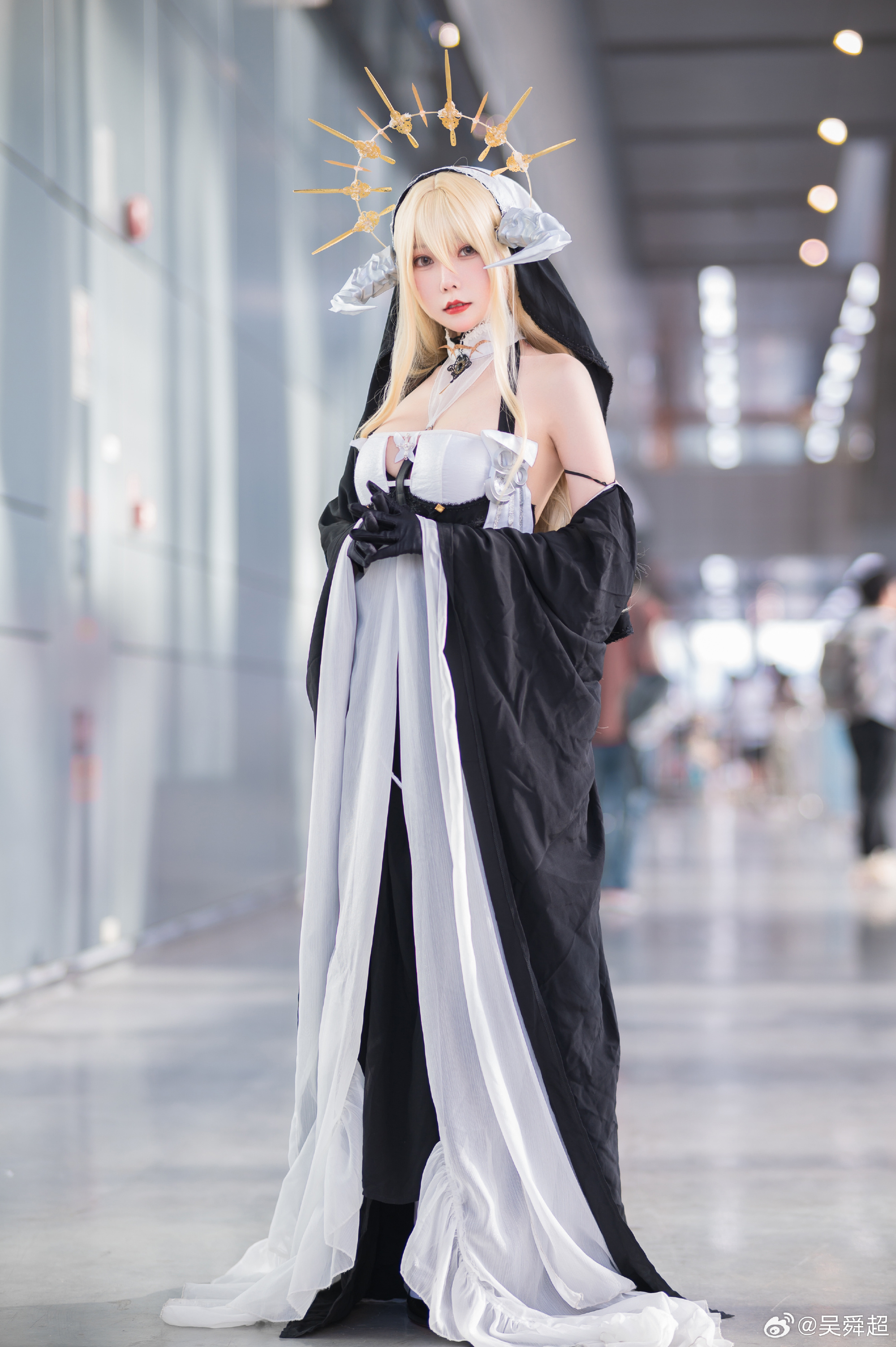 COSPLAY 我要找修女姐姐忏悔  碧蓝航线 怨仇@坏露露香宝 COSPLAY-第2张