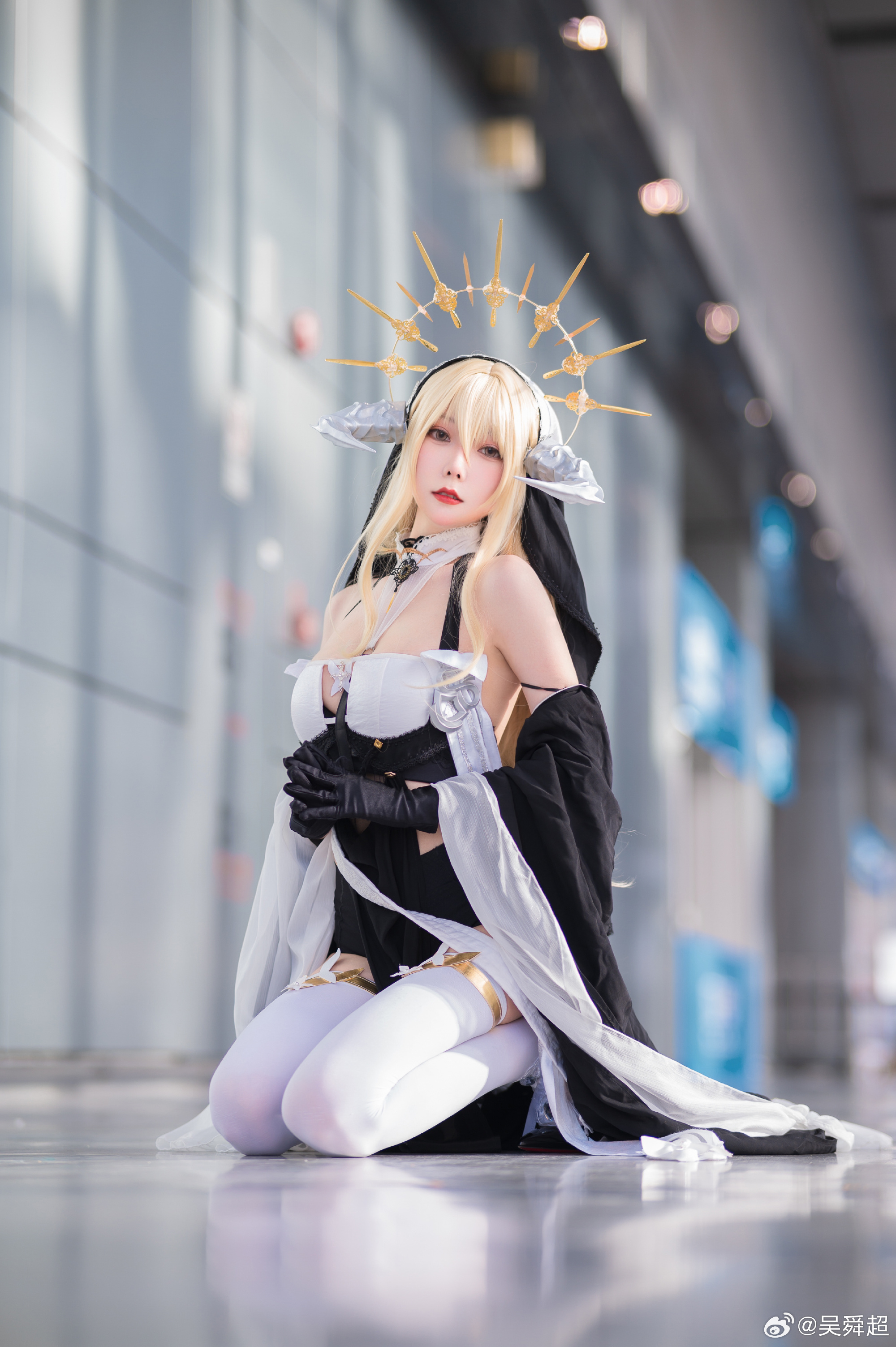 COSPLAY 我要找修女姐姐忏悔  碧蓝航线 怨仇@坏露露香宝 COSPLAY-第6张