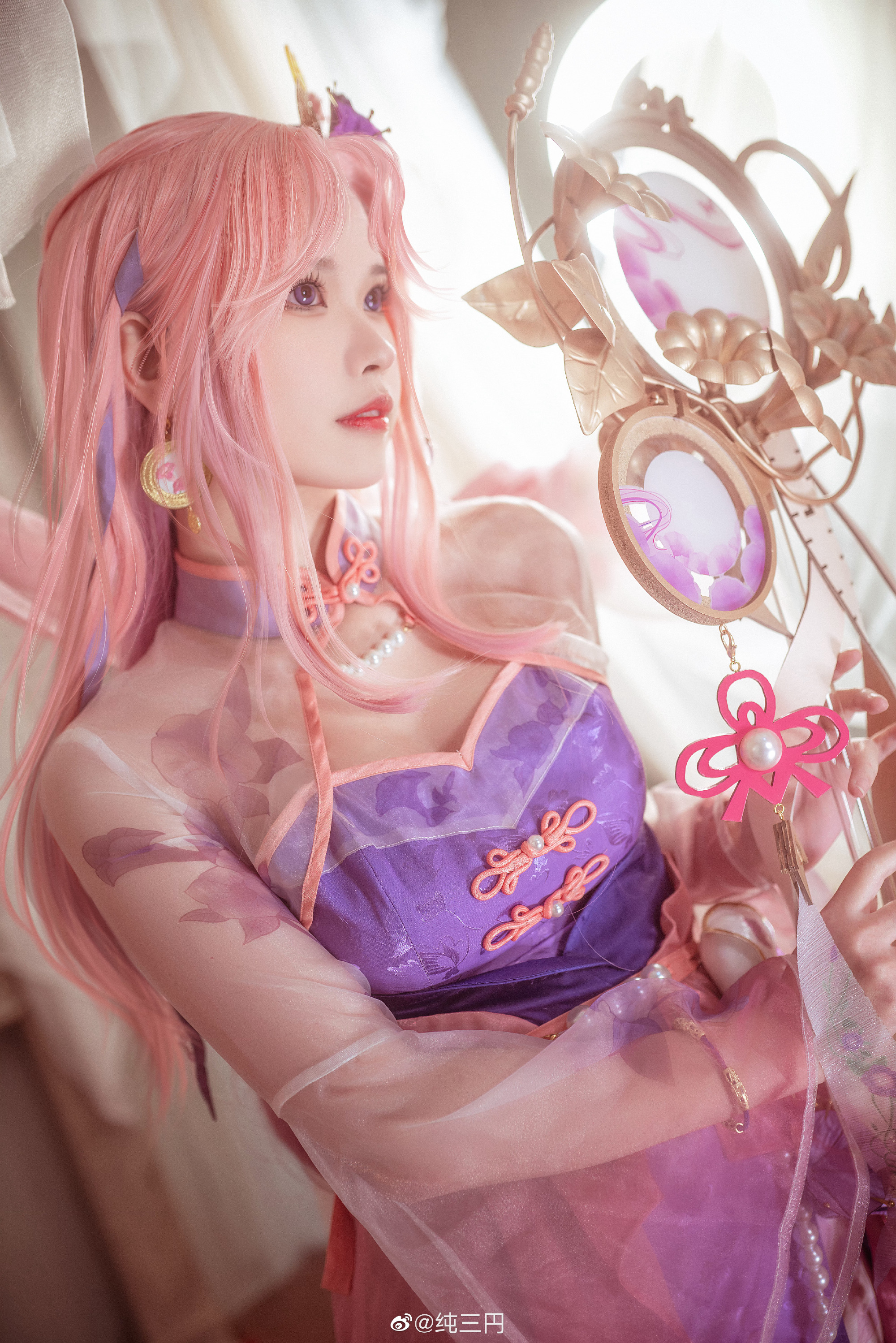 【COS】❄️用一针一线，绣出我们自己的故事。❄️ 王者荣耀 王昭君-乞巧织情@ 纯三円 COSPLAY-第11张