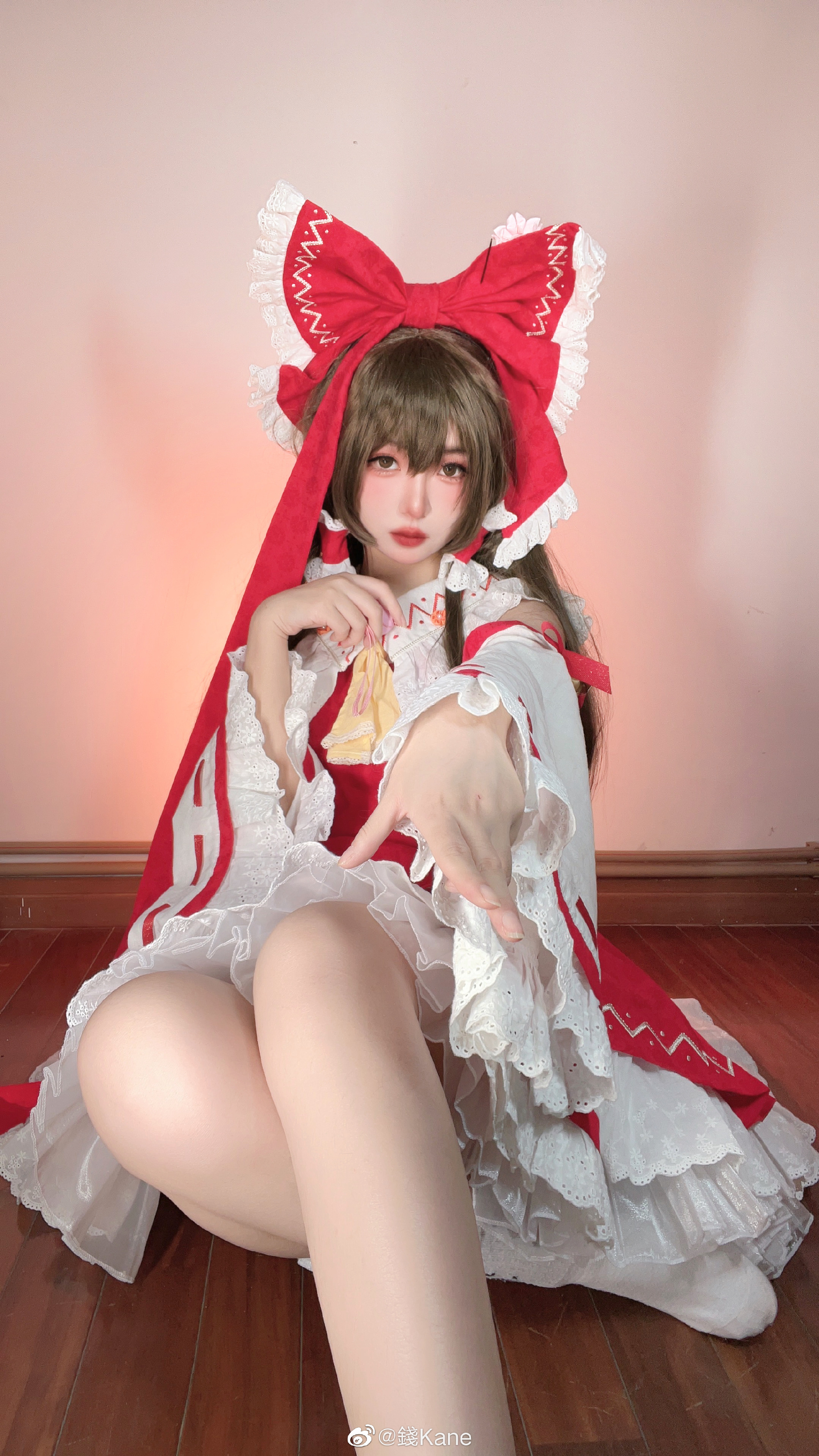 【⛩️少女，祈祷中。。。⛩️】 ——博丽灵梦@錢Kane COSPLAY-第7张