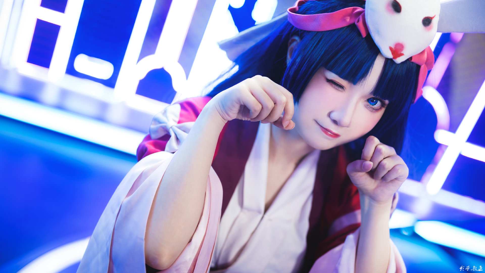 【COS】酣畅妖约，昕世相逢 决战平安京 山兔@阳炎型小菠萝 COSPLAY-第1张