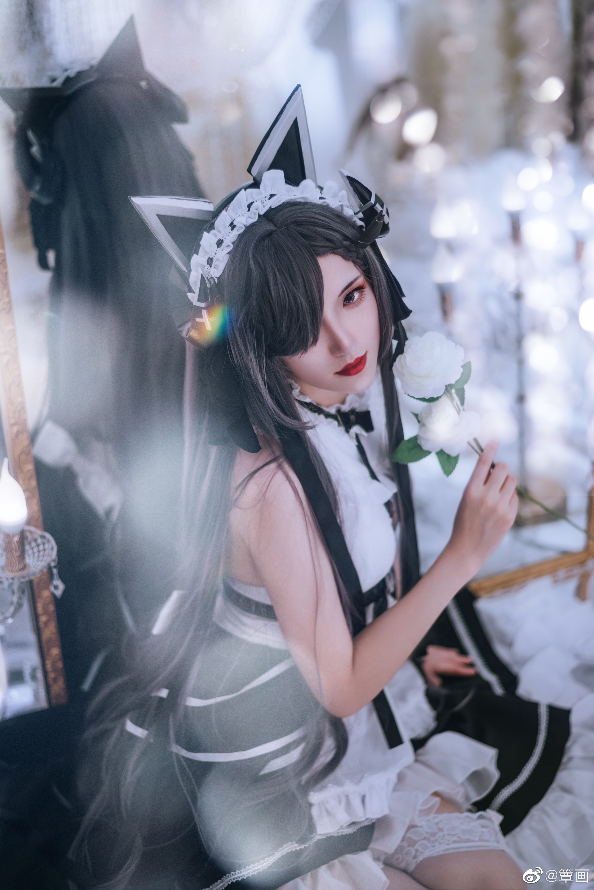 【COS】中秋快乐，指挥官? ​​​ 碧蓝航线 奥古斯特·冯·帕塞瓦尔@簟画 COSPLAY-第13张