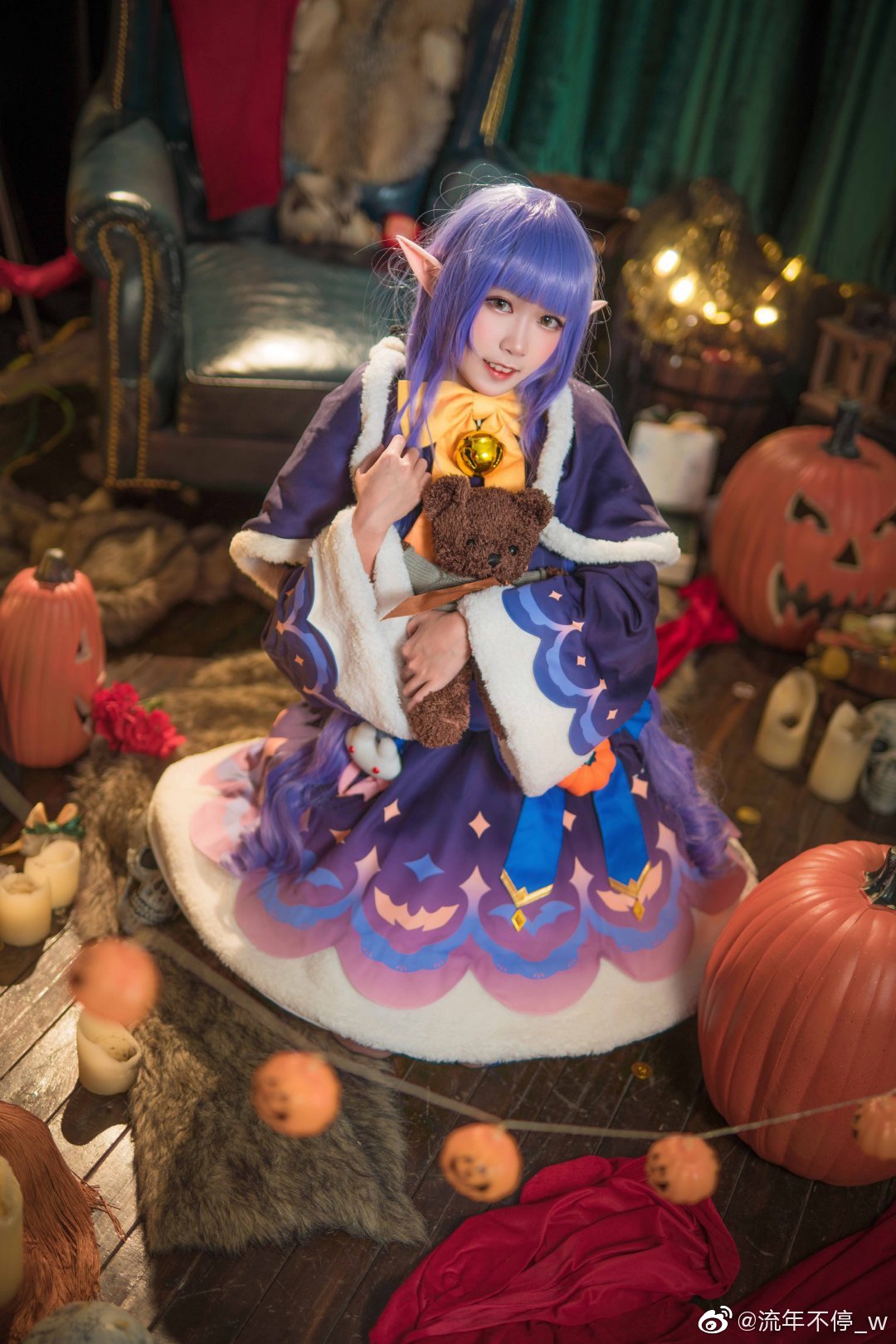 【COS】公主连结 镜华 万圣节.ver@流年不停_w COSPLAY-第8张