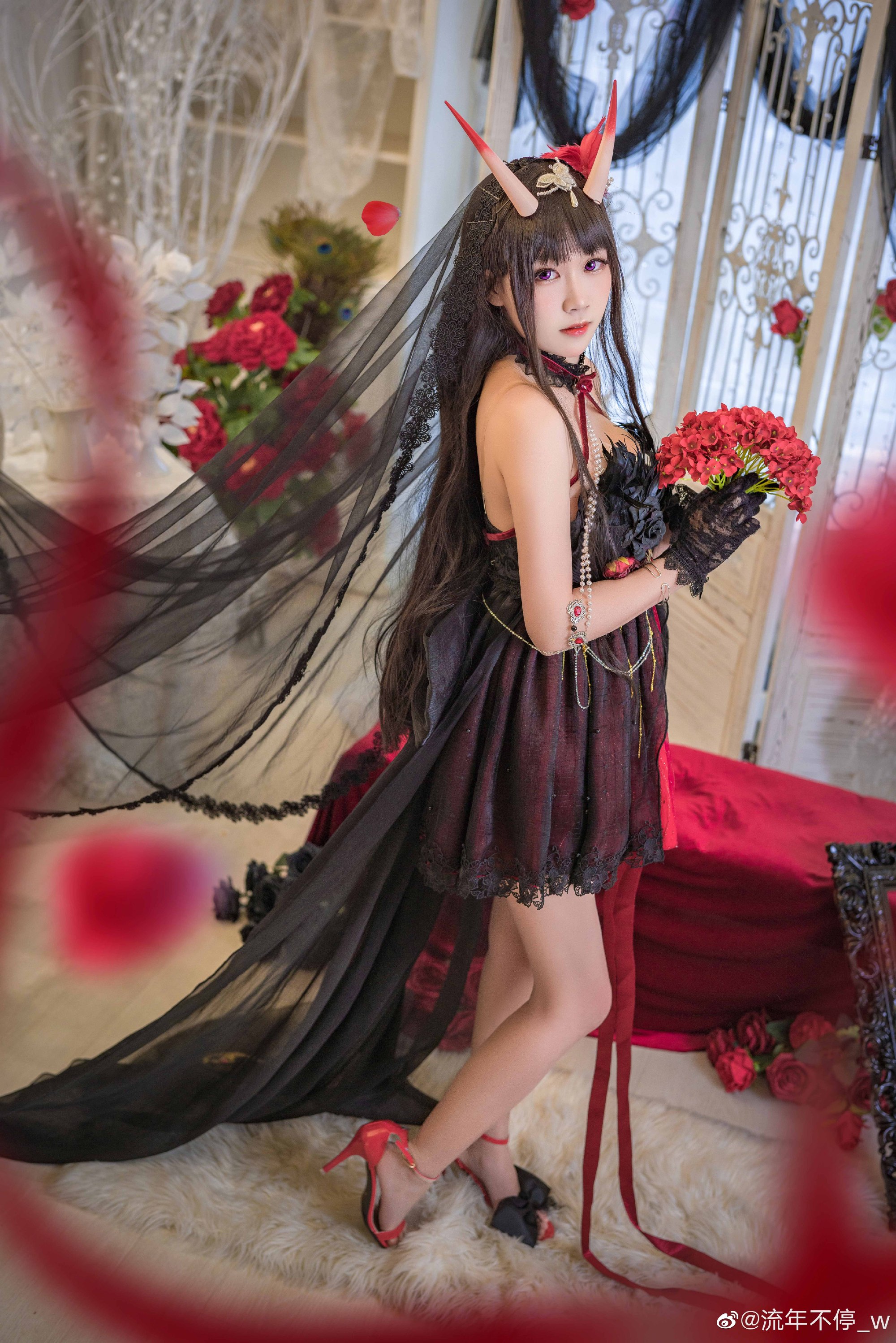 【COS】碧蓝航线 能代婚纱@流年不停_w COSPLAY-第6张