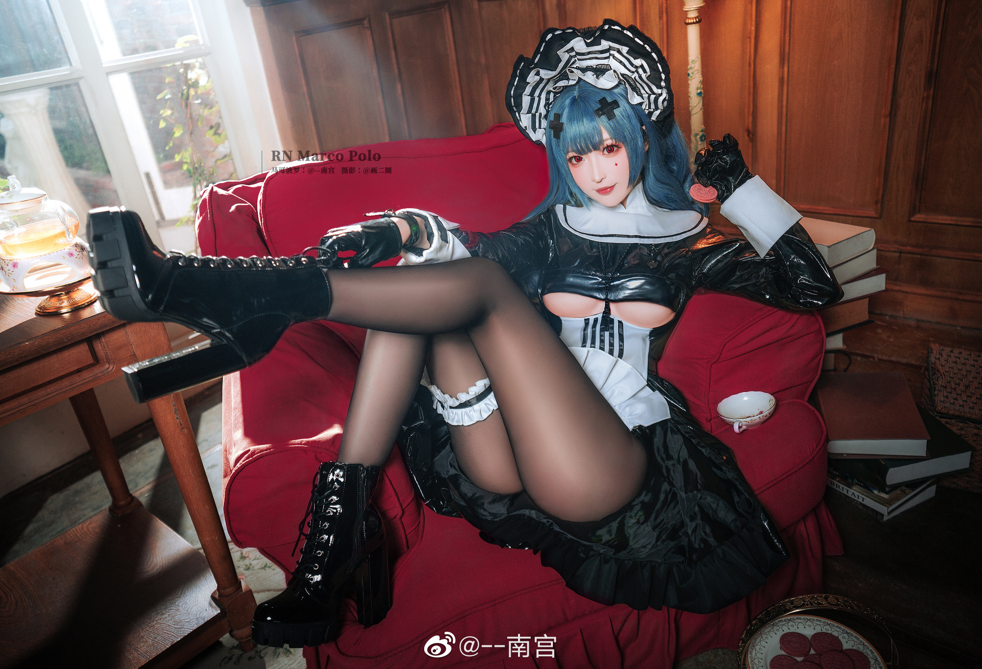 【COS】嗯哼，不愧是我看中的指揮官，這份勃勃野心非常棒！ 碧蓝航线@--南宫 COSPLAY-第14张