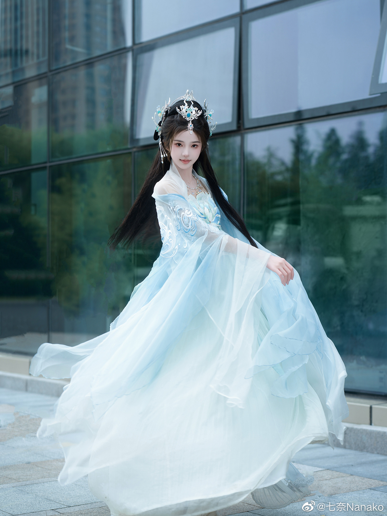 牛奶公主小章 建模脸仙女 逆水寒@七奈Nanako COSPLAY-第2张