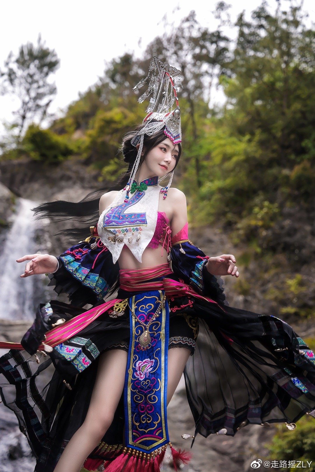 永劫无间 畲族联动顾清寒皮肤cos@走路摇ZLY COSPLAY-第3张