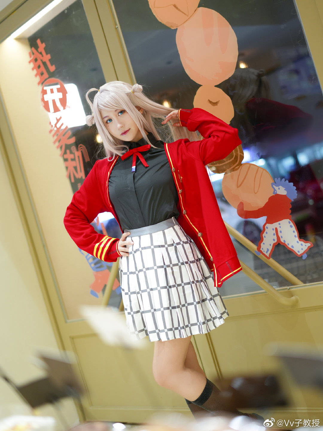 【COS】以后岚珠想向大家传递那梦幻般的世界。 lovelive!学园偶像祭 钟岚珠@Vv子教授 COSPLAY-第2张