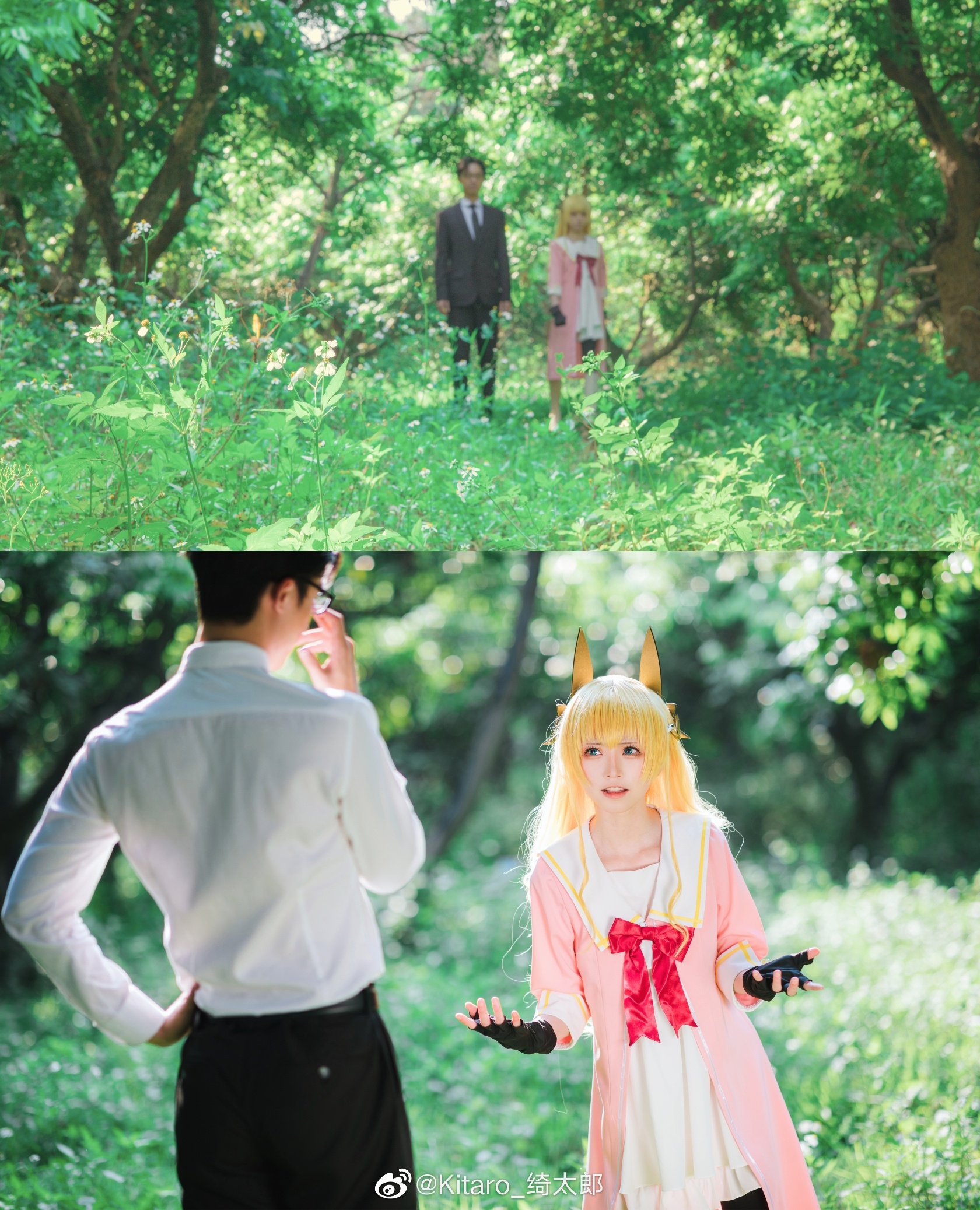 【COS】为了你，我可以金盆洗手重新做人 与变成了异世界美少女的大叔一起冒险 橘日向@Kitaro_绮太郎  神宫寺@AGG的日常 COSPLAY-第1张