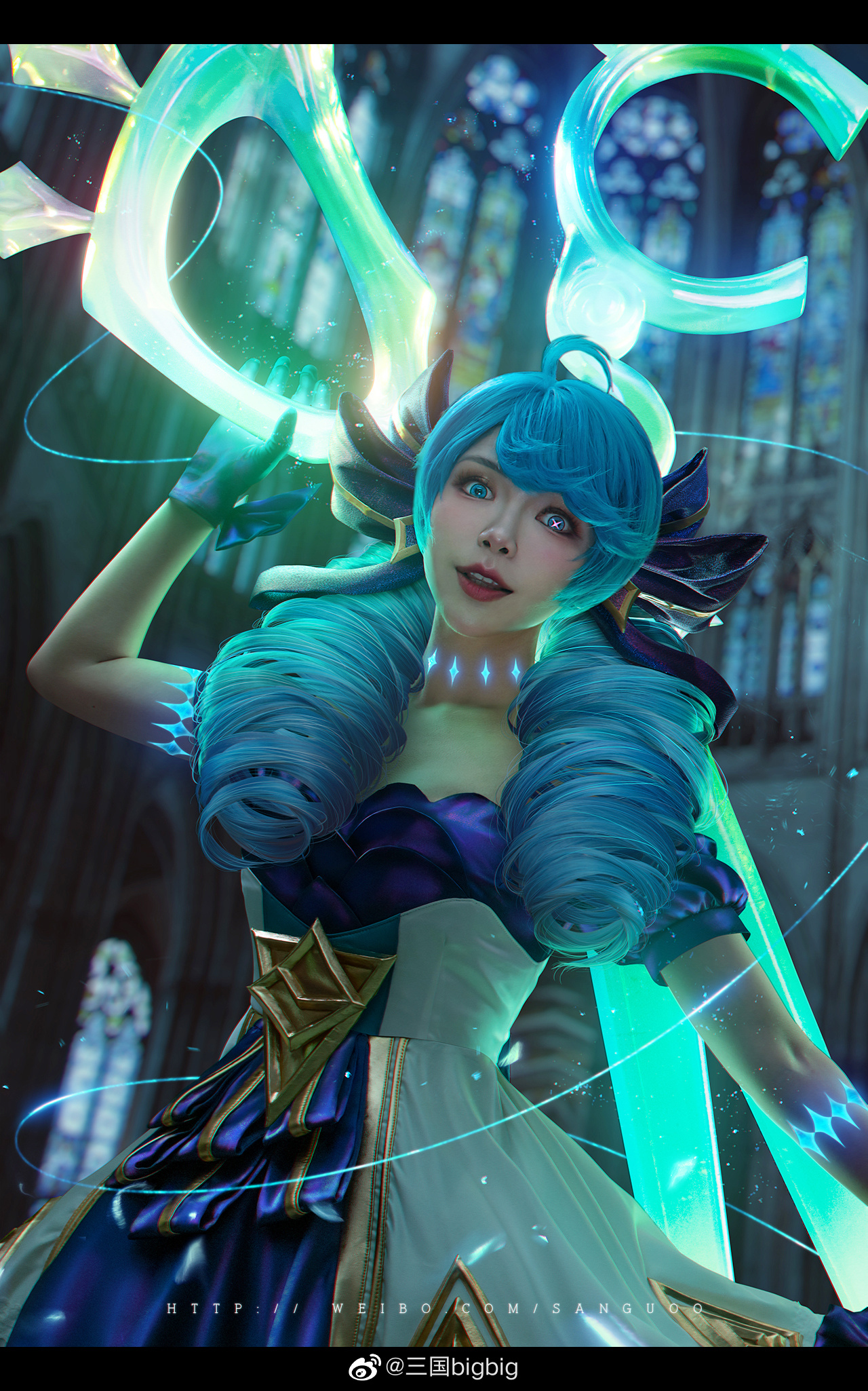 【COS】英雄联盟 灵罗娃娃·格温@月潋寒殇i COSPLAY-第8张