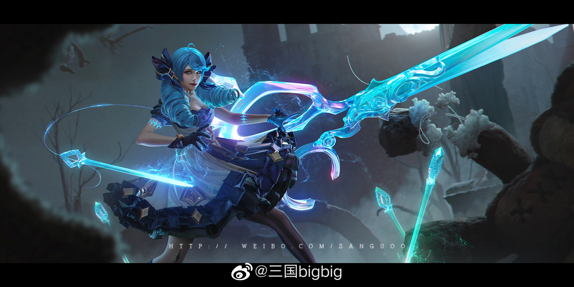 【COS】英雄联盟 灵罗娃娃·格温@月潋寒殇i COSPLAY-第6张