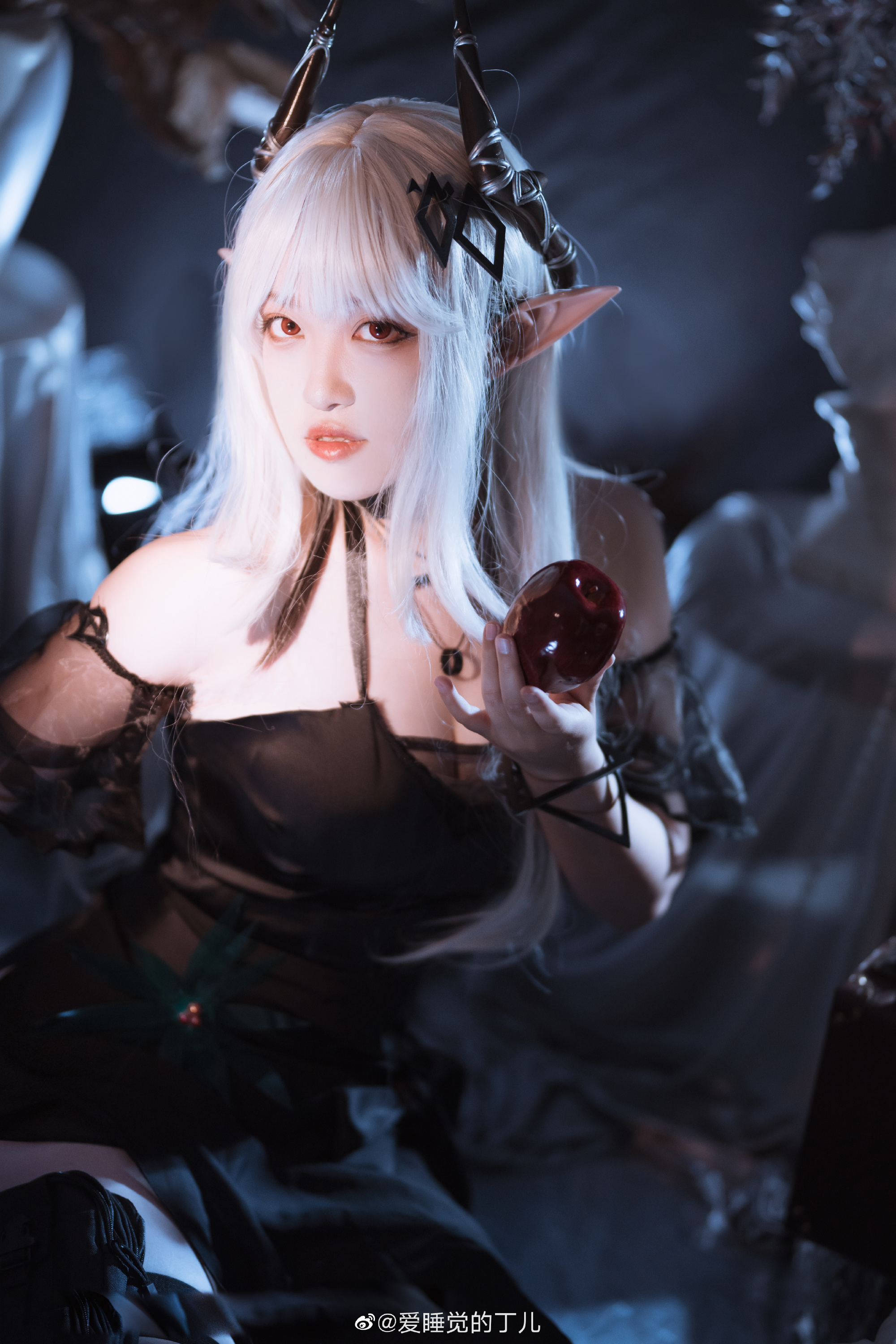 音律联觉特供款/黑曜石 明日方舟 泥岩@爱睡觉的丁儿 COSPLAY-第3张