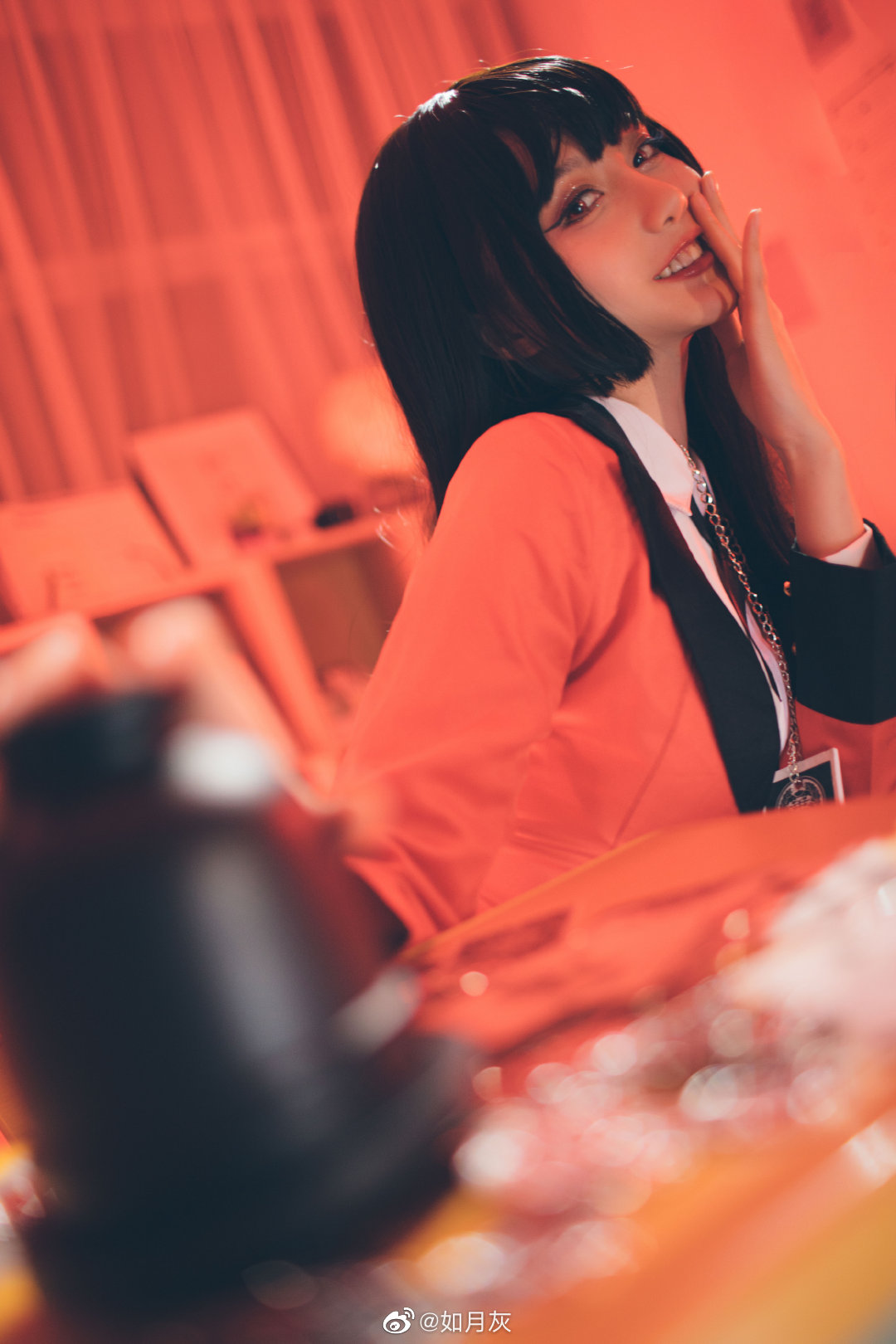 【COS正片】来吧~   和我一起坠入狂赌之渊吧 蛇喰梦子@如月灰 COSPLAY-第2张