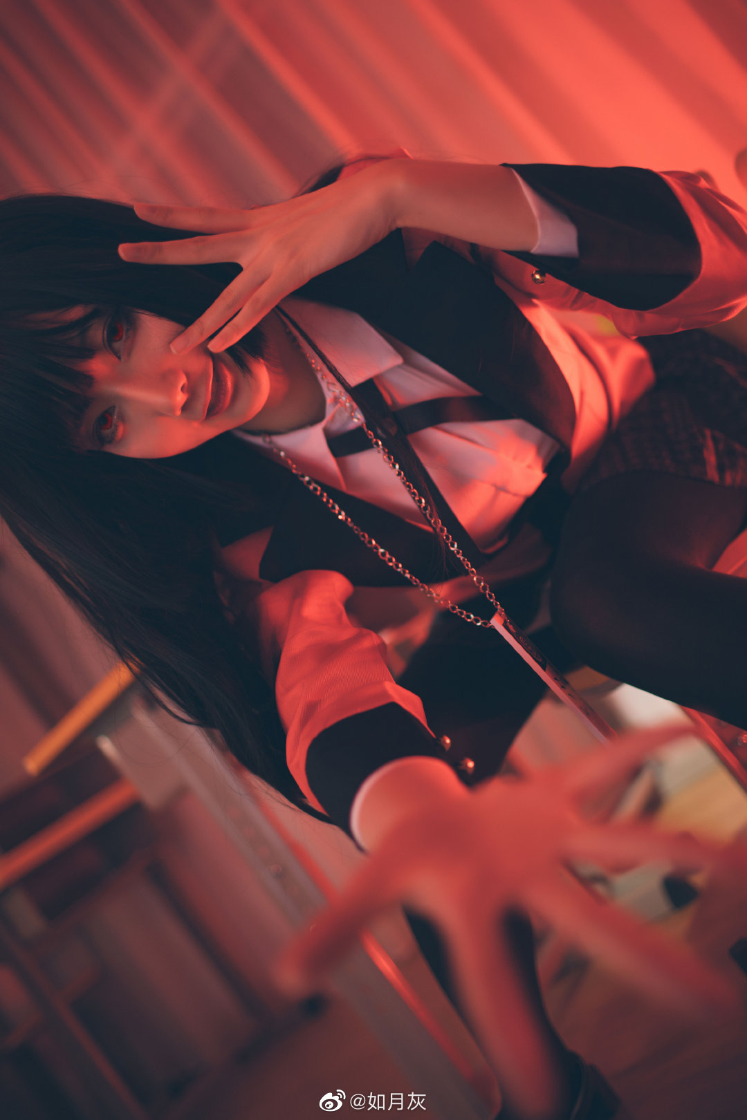 【COS正片】来吧~   和我一起坠入狂赌之渊吧 蛇喰梦子@如月灰 COSPLAY-第8张