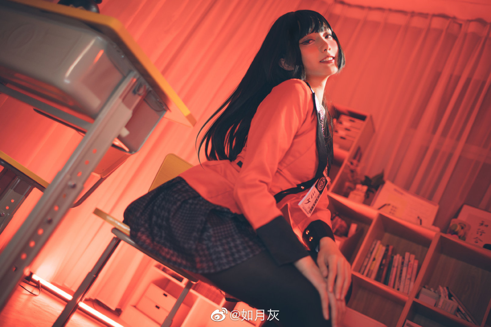 【COS正片】来吧~   和我一起坠入狂赌之渊吧 蛇喰梦子@如月灰 COSPLAY-第5张