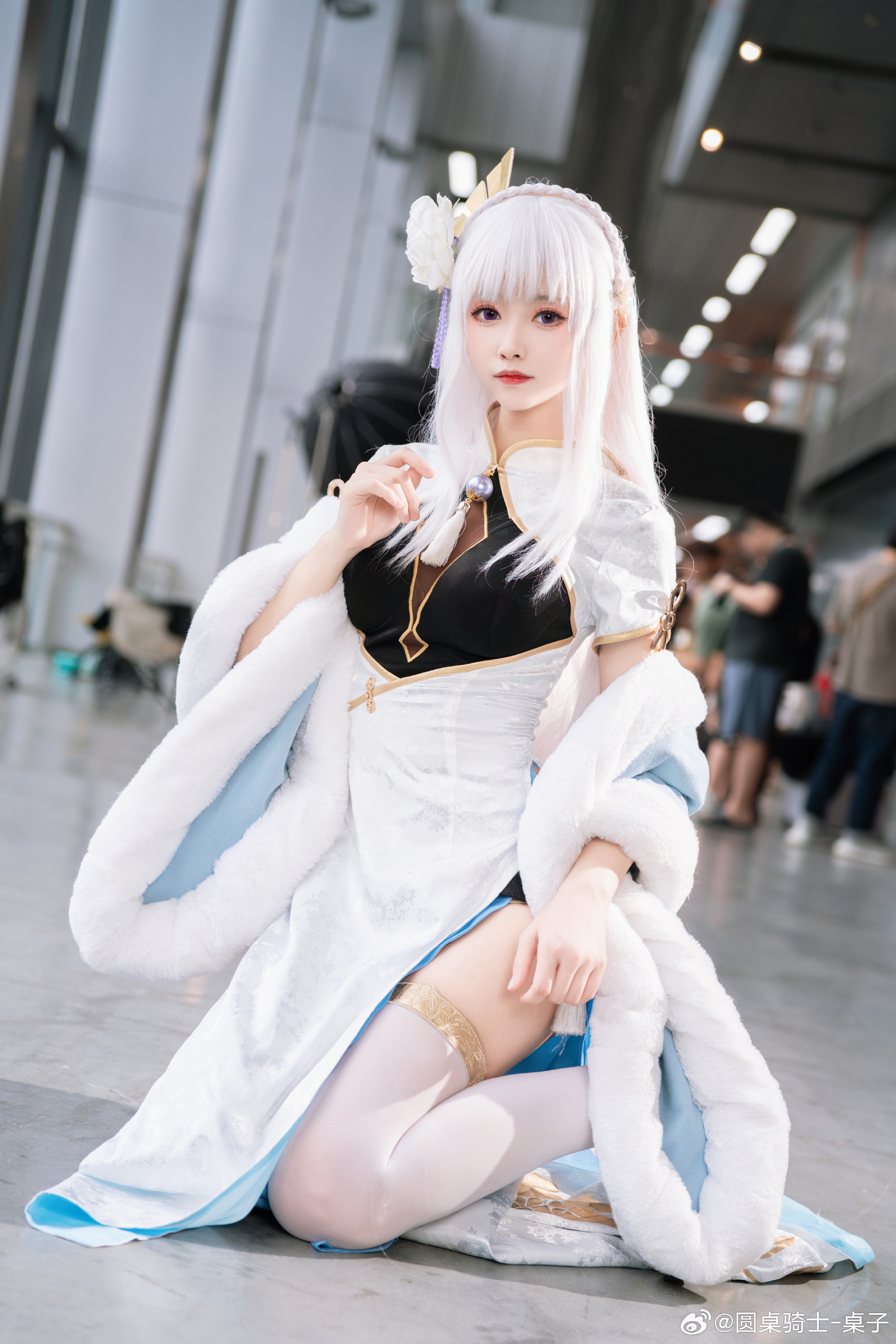 Re:从零开始的异世界生活# 爱蜜莉雅@大大卷卷小卷 COSPLAY-第5张