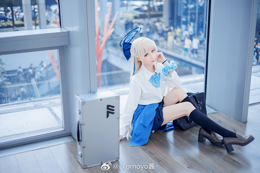 蔚蓝档案 飞鸟马时@-Tomoyo酱- COSPLAY-第2张