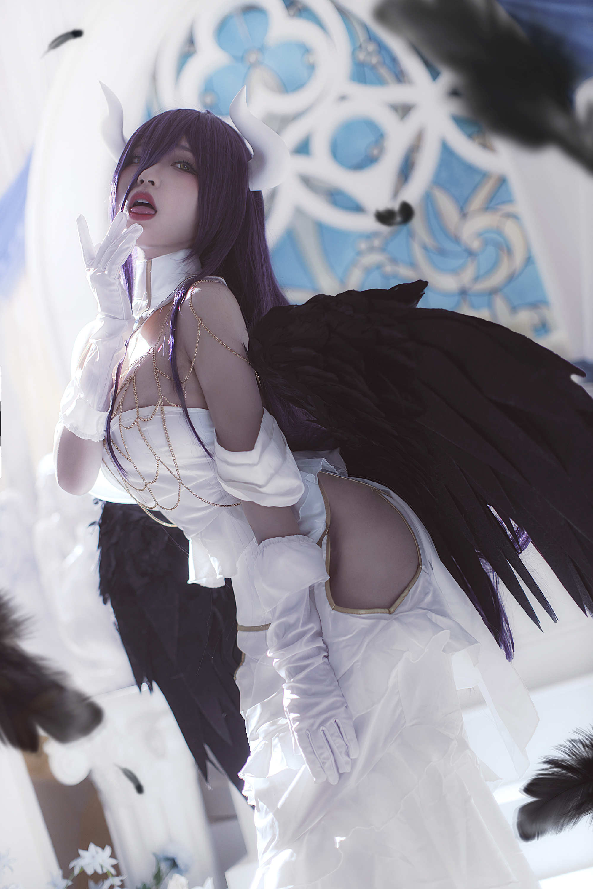 【COS预告】Over lord 雅儿贝德@子易教主 COSPLAY-第1张