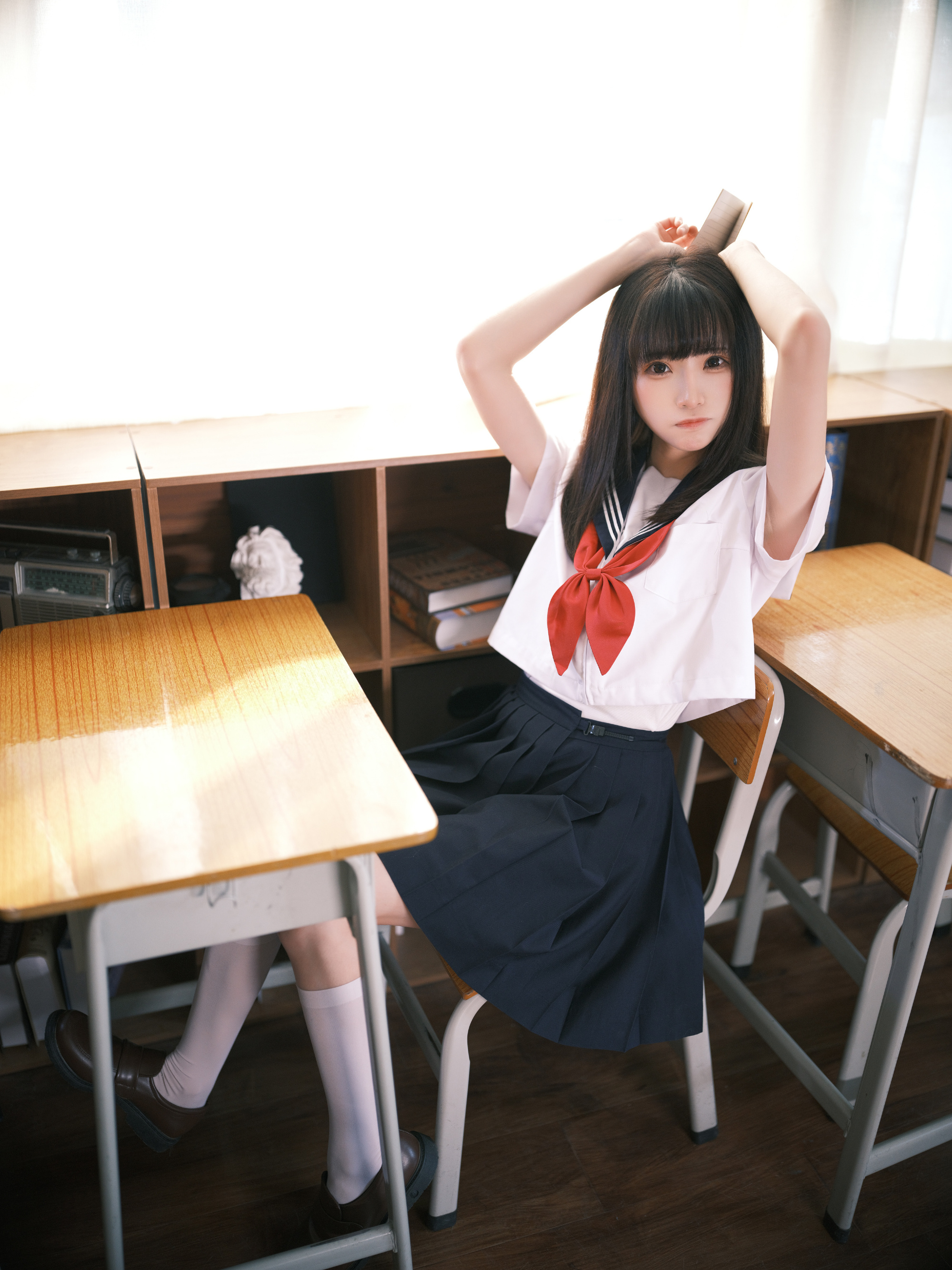 图片[3]-JK制服 太郎酱的水手服@Kitaro_绮太郎-米哈社