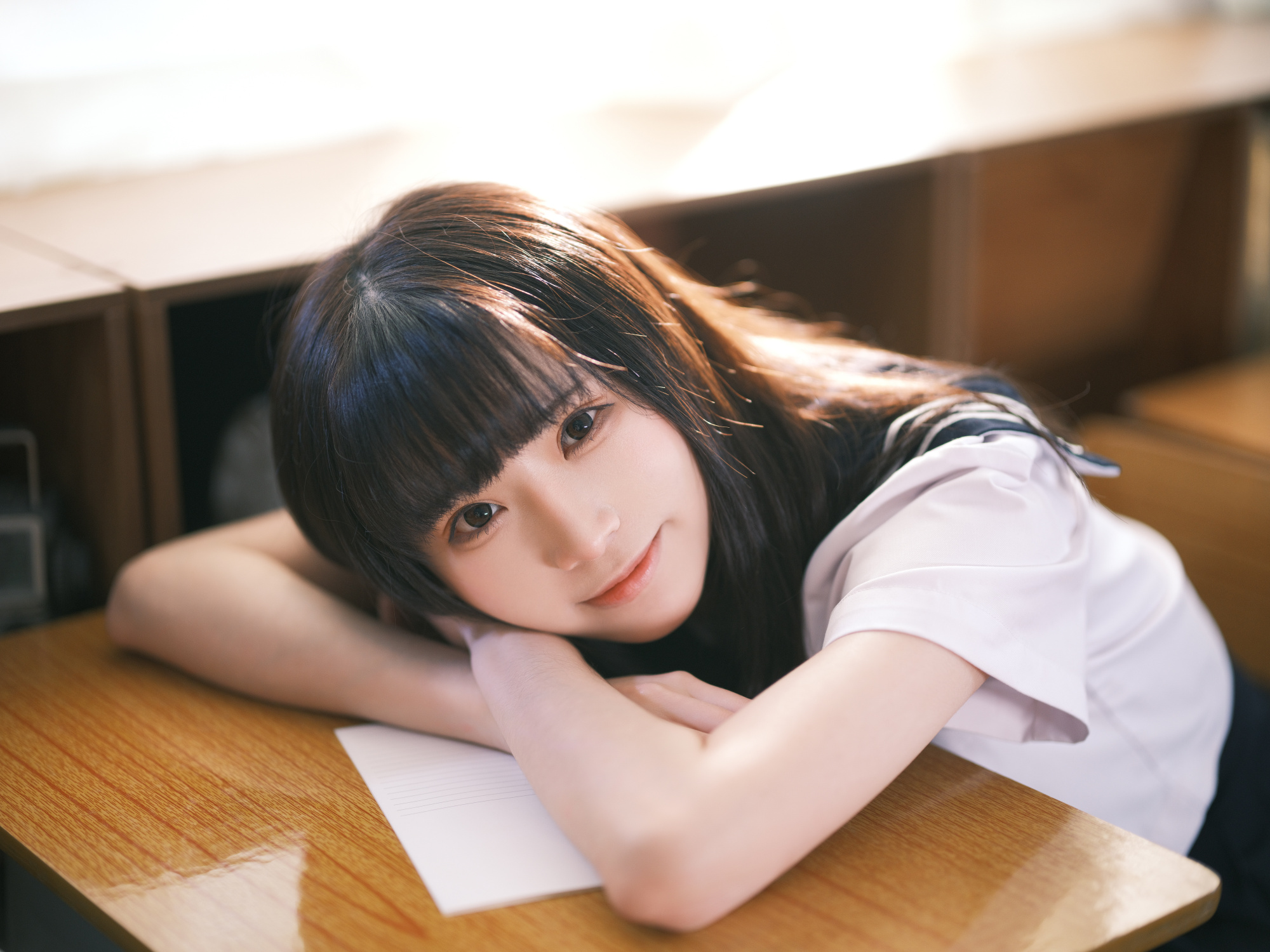 图片[1]-JK制服 太郎酱的水手服@Kitaro_绮太郎-米哈社