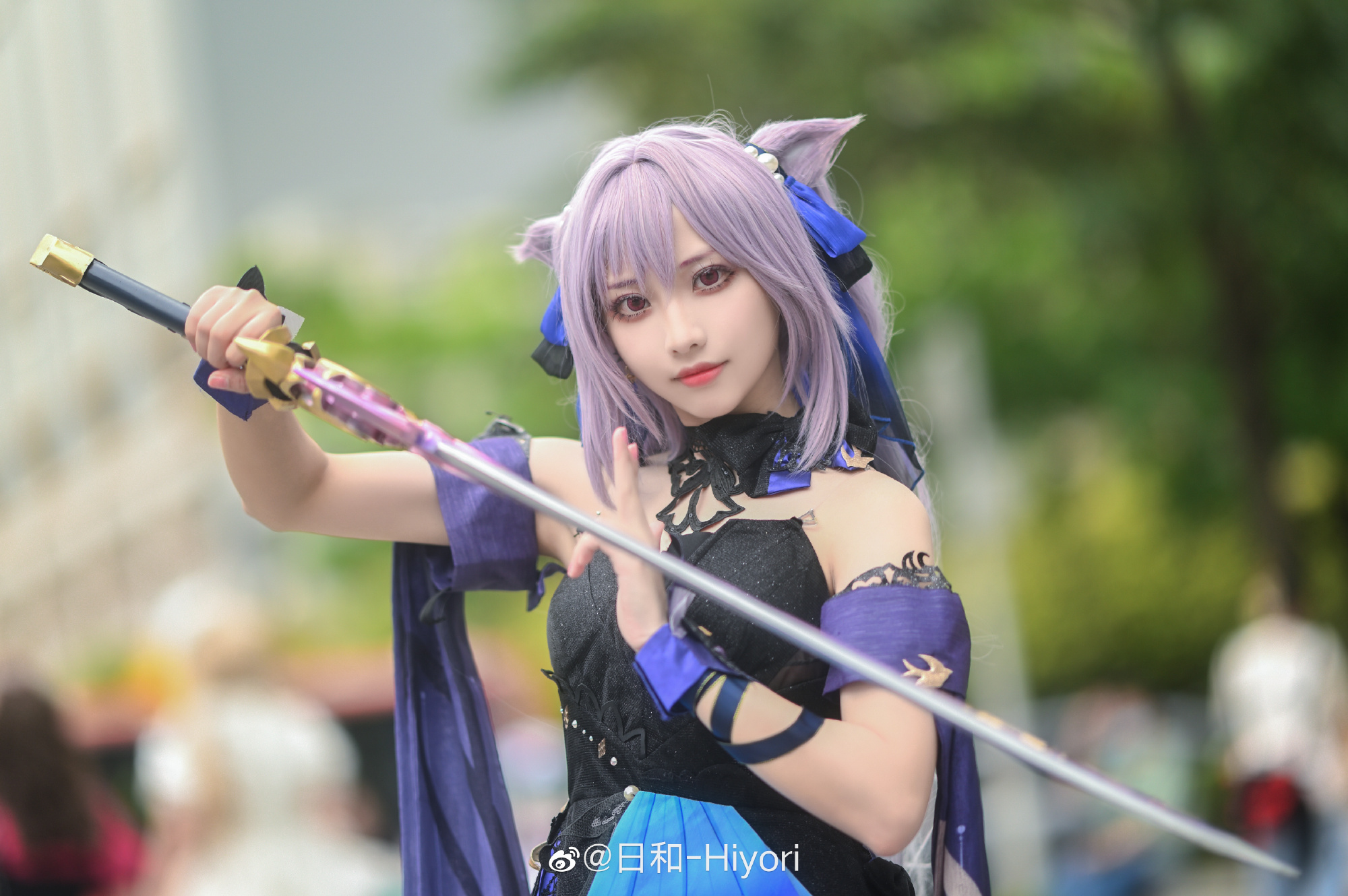 焰焰出的刻晴超级好看!!! 原神 刻晴@燃灼焰 COSPLAY-第3张