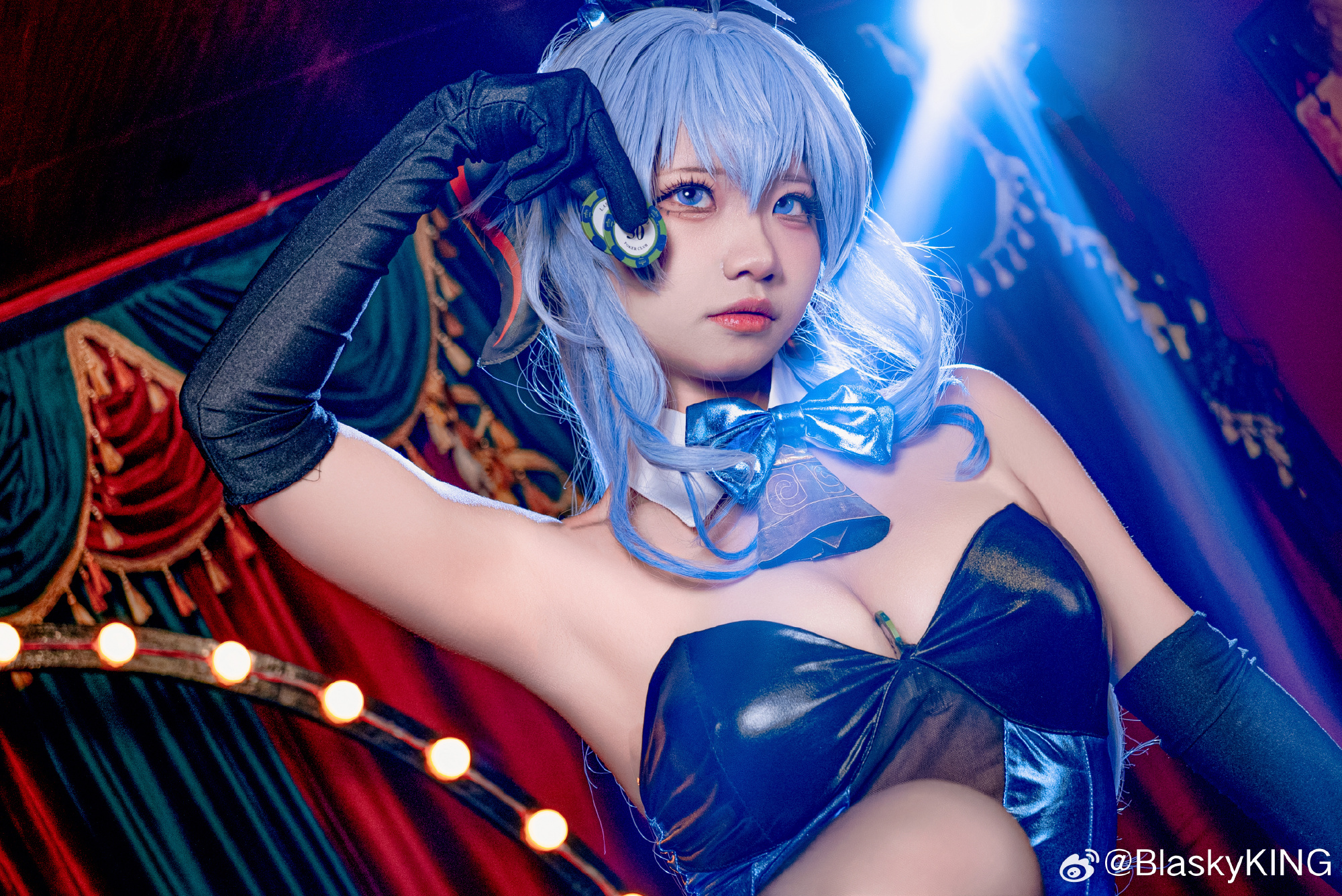 cosplay 原神 甘雨兔女郎 +1@伊喵_Master COSPLAY-第2张