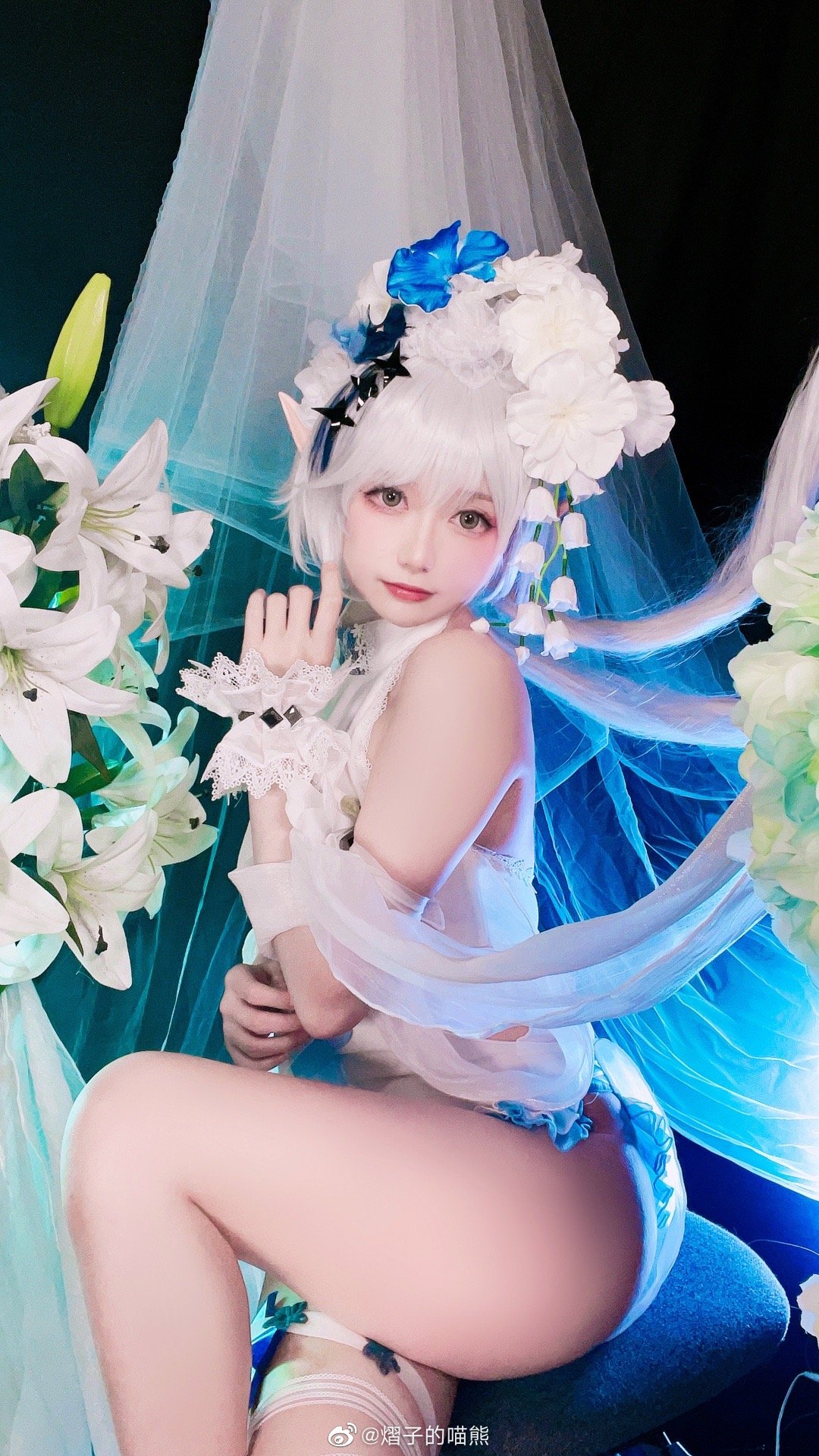 【COS】我的特米米永远失去了灵魂… 明日方舟 特米米@熠子的喵熊 COSPLAY-第1张