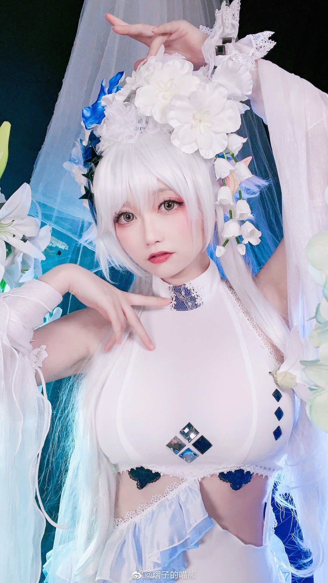 【COS】我的特米米永远失去了灵魂… 明日方舟 特米米@熠子的喵熊 COSPLAY-第2张