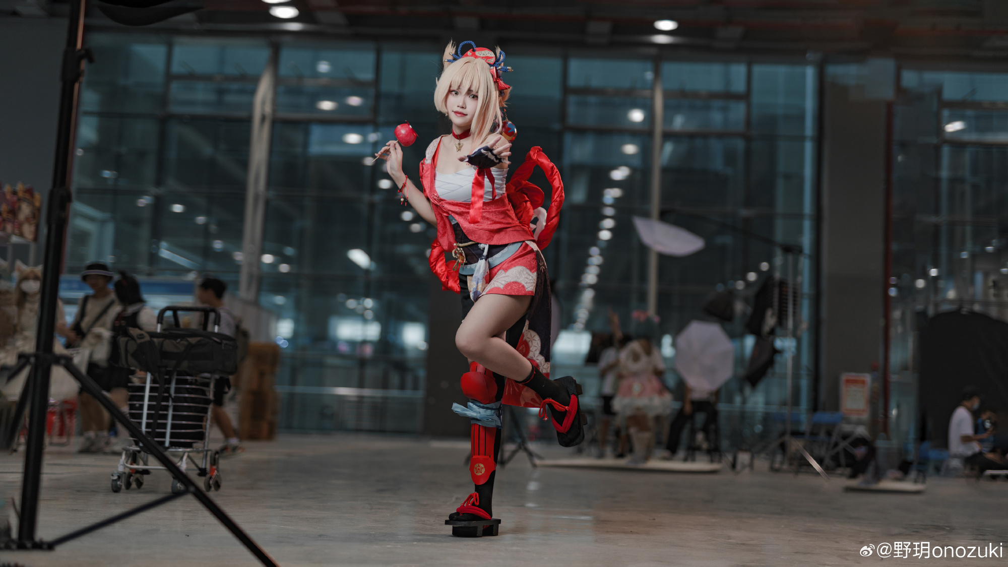 cosplay 烟花来咯！原神  宵宫@野玥onozuki COSPLAY-第3张