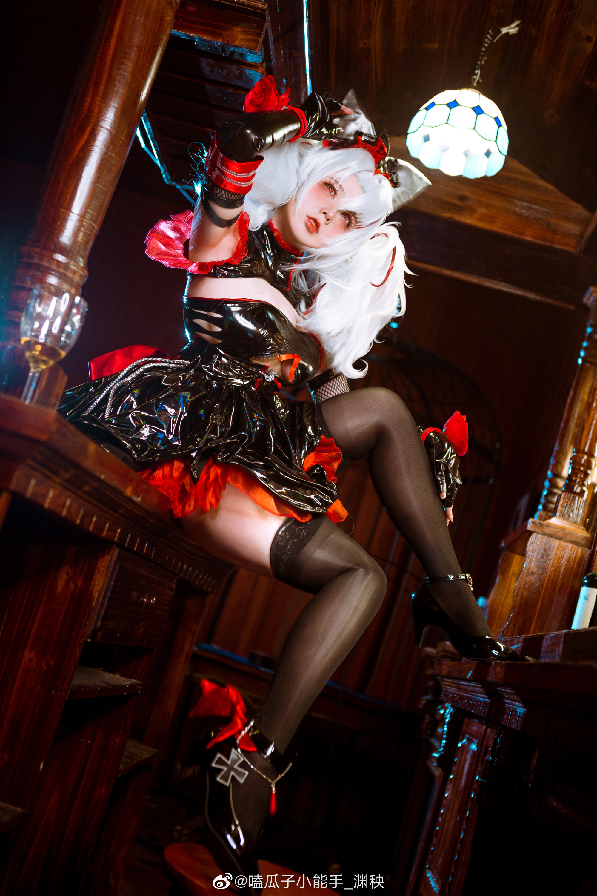 【COS】阿达尔伯特亲王-闭店后的特别时光  碧蓝航线@嗑瓜子小能手_渊秧 COSPLAY-第8张