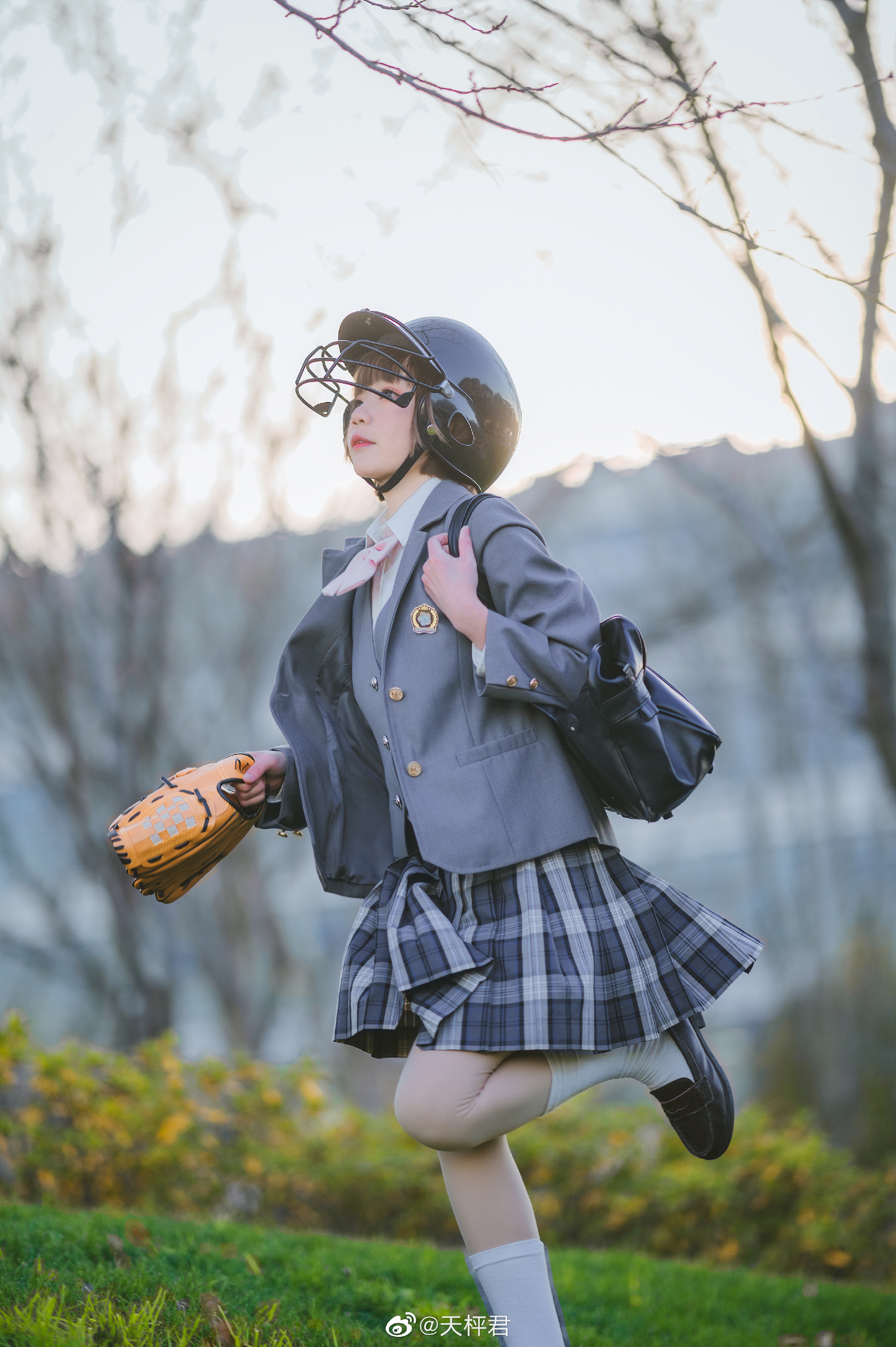 图片[1]-那么… 要一起逃学去练习棒球吗？@铁打萌萌_moi-米哈社