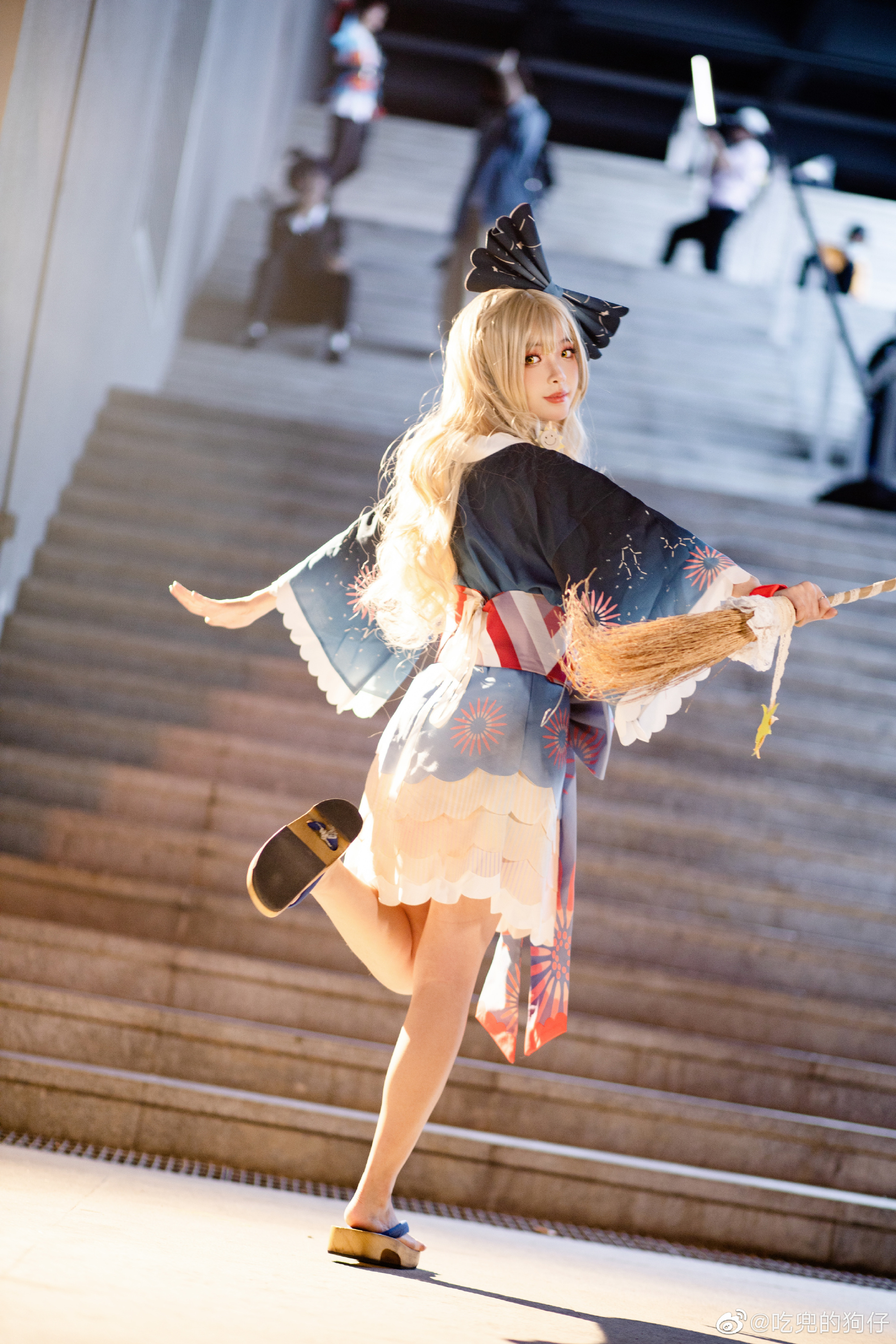 【COS】东方PROJECT  碎华变魔理沙@啊然酱会改名字了 ​​​ COSPLAY-第1张