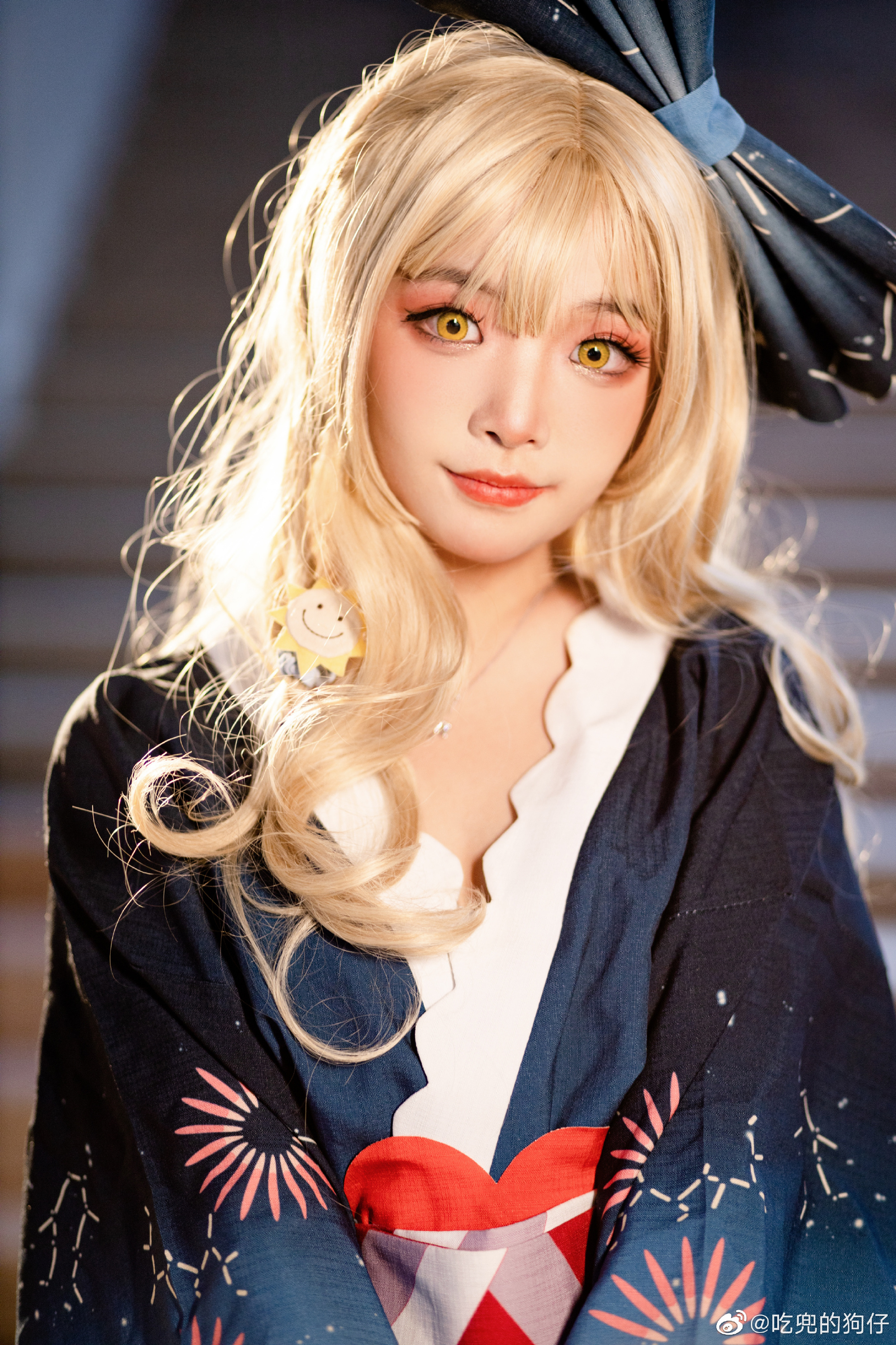 【COS】东方PROJECT  碎华变魔理沙@啊然酱会改名字了 ​​​ COSPLAY-第2张