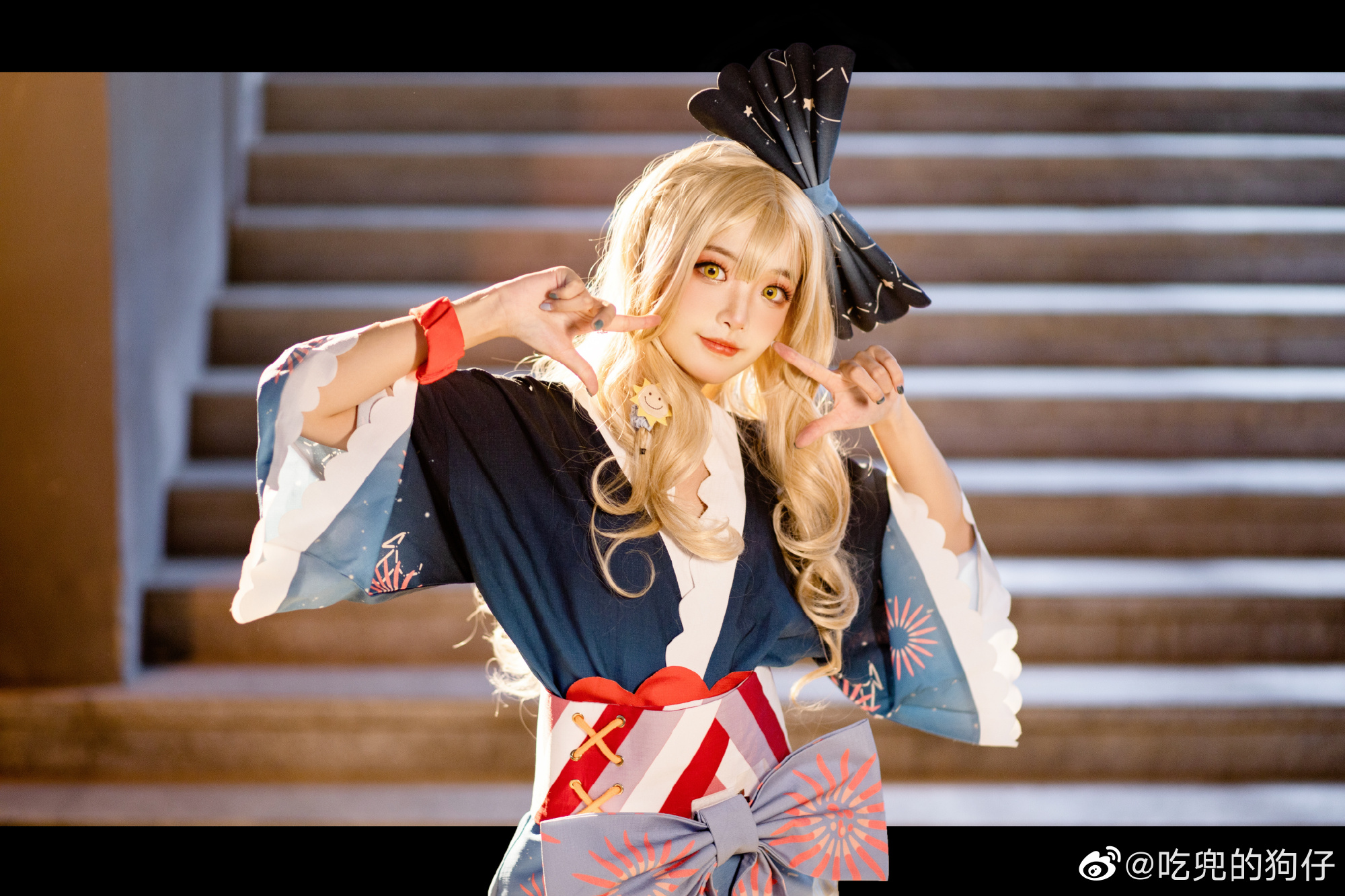 【COS】东方PROJECT  碎华变魔理沙@啊然酱会改名字了 ​​​ COSPLAY-第4张